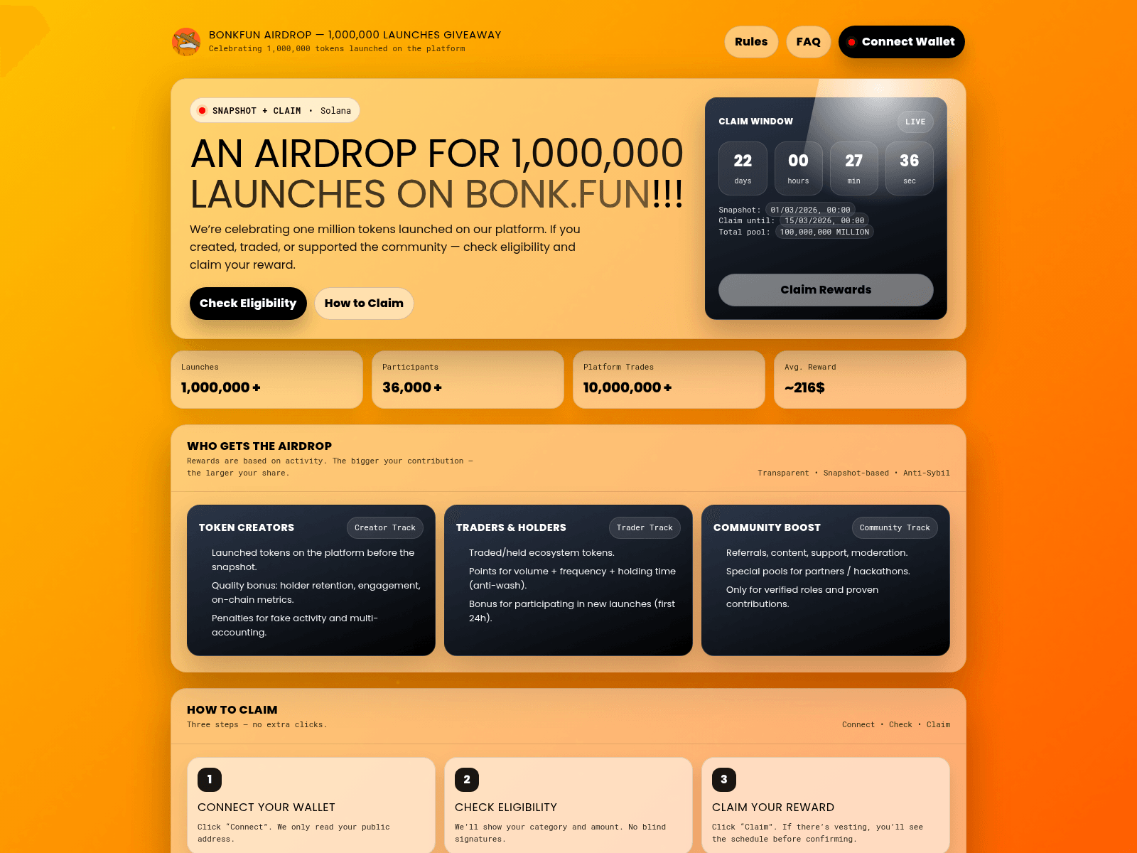 Screenshot of bonk-fundrop.site