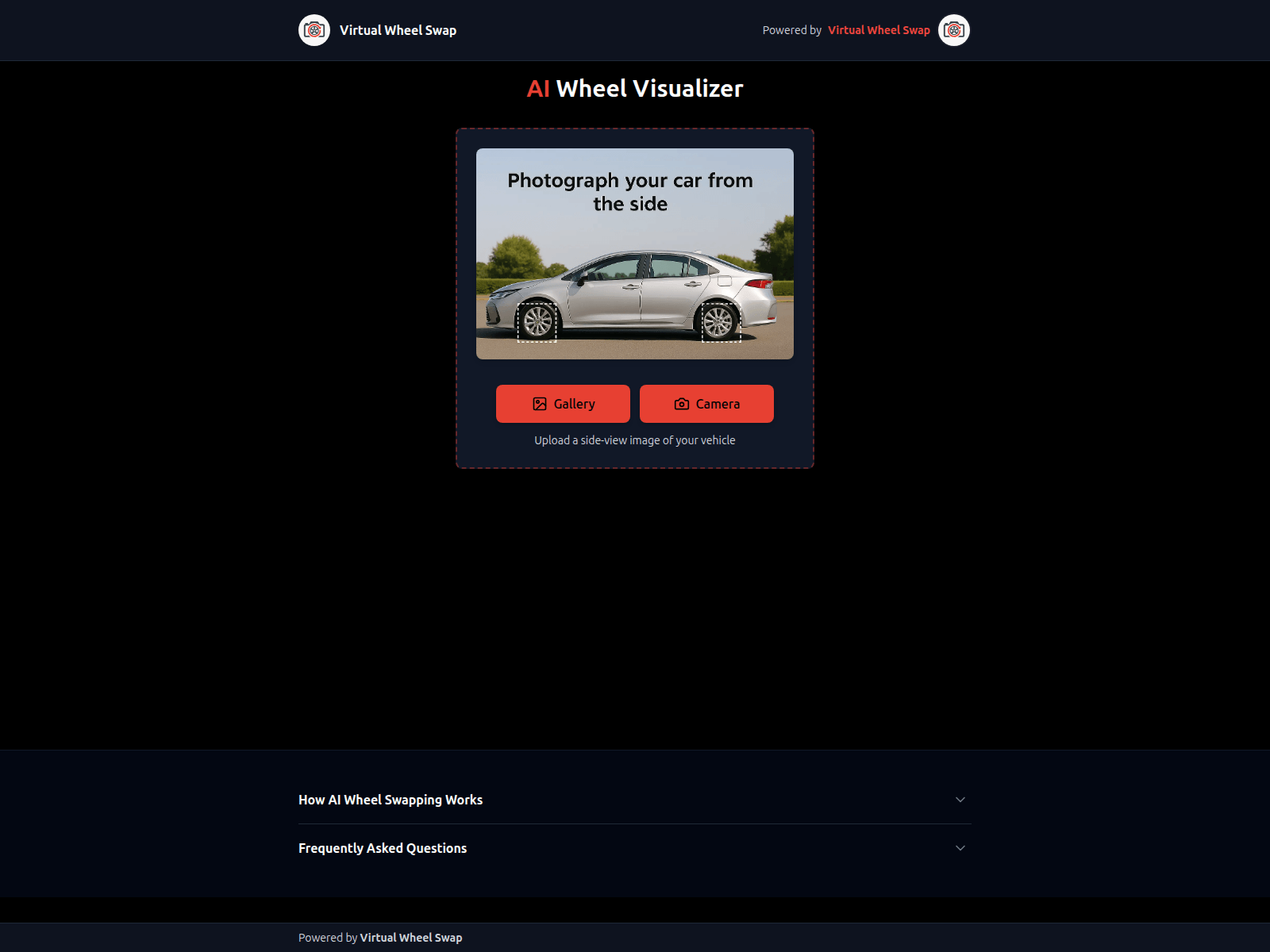 Screenshot of demo-vw.virtualwheelswap.com