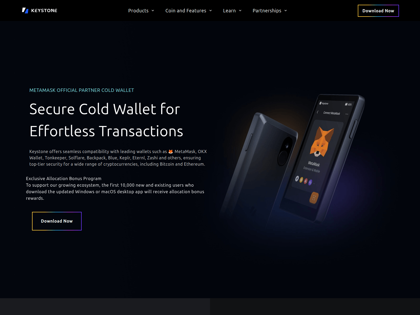 Screenshot of keyst-one.app