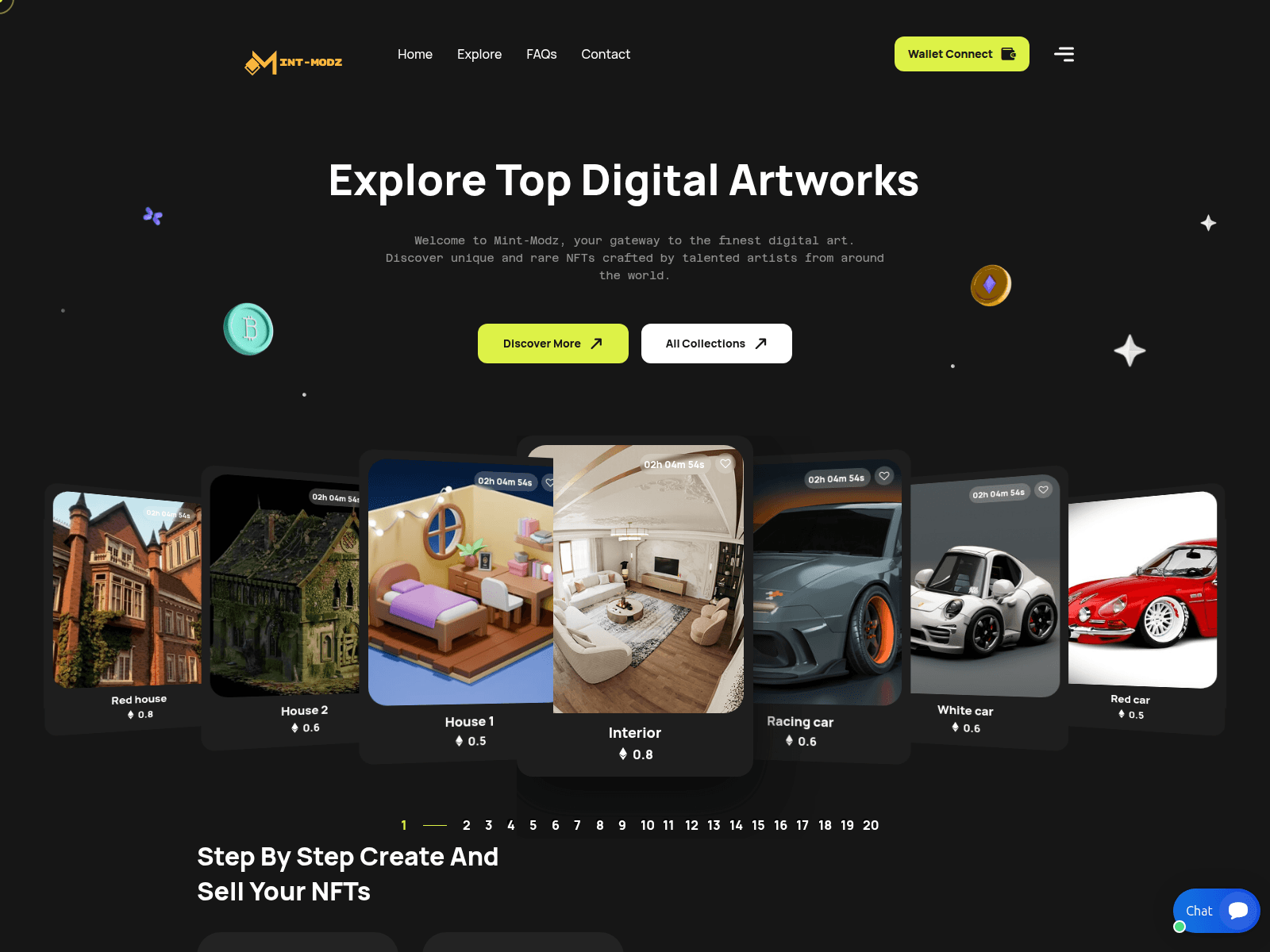 Screenshot of mint-modz.com
