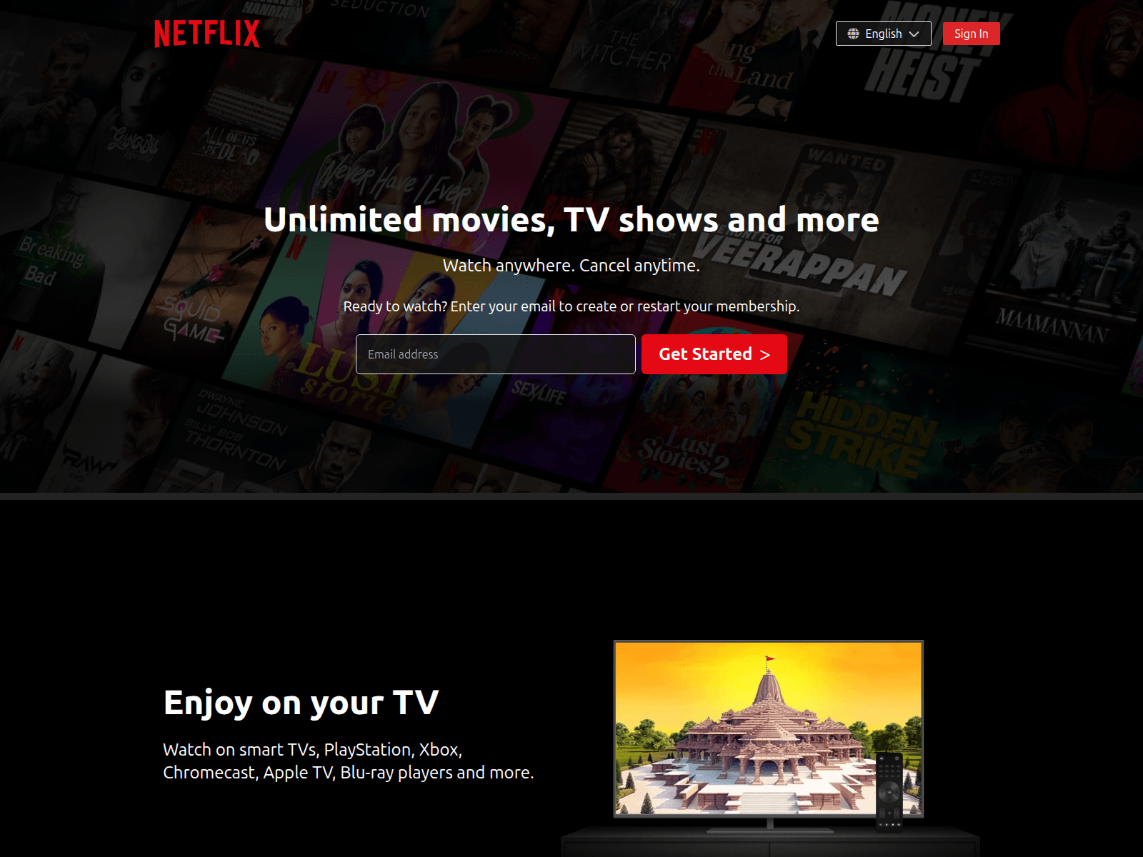 Screenshot of aryan-clone.netlify.app