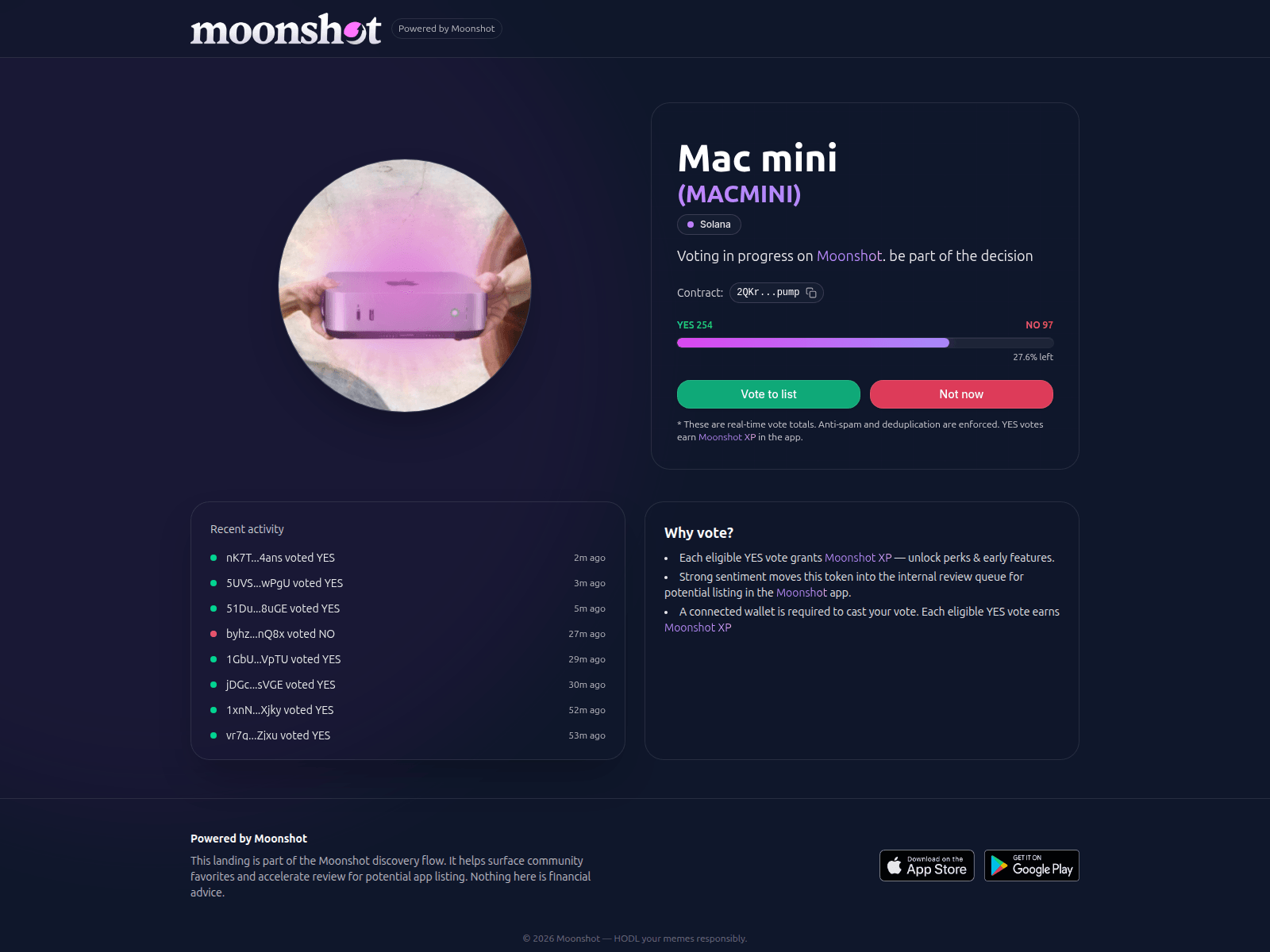 Screenshot of poll-moonshot.net
