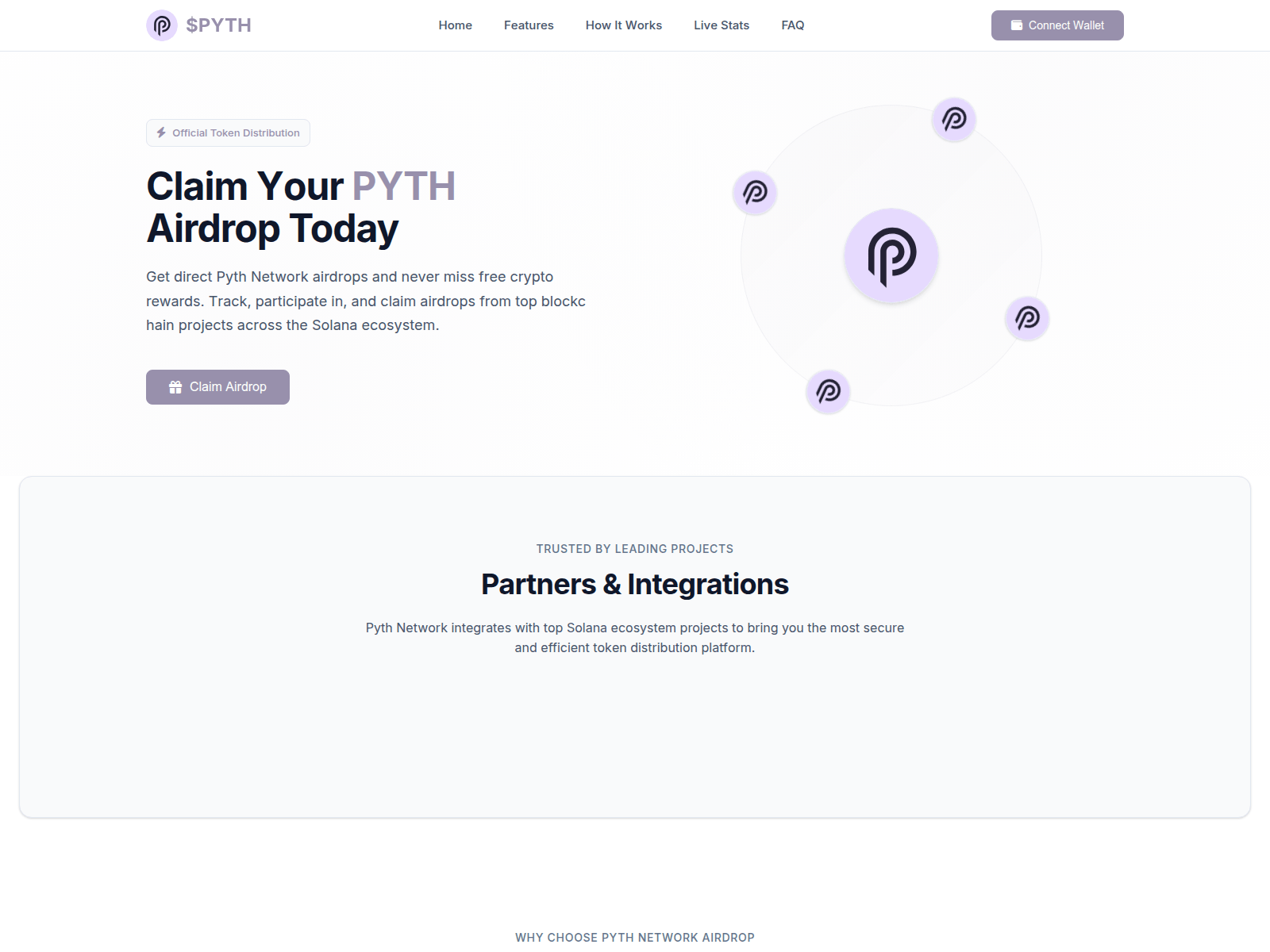Screenshot of pythcoin.run
