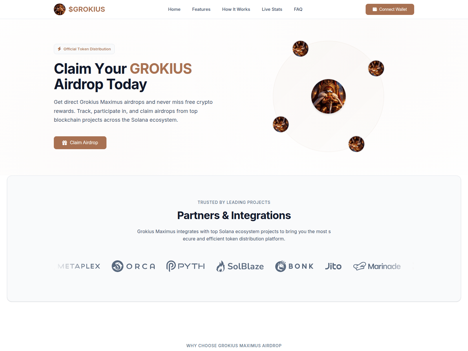 لقطة شاشة لـ grokius.dextool.icu