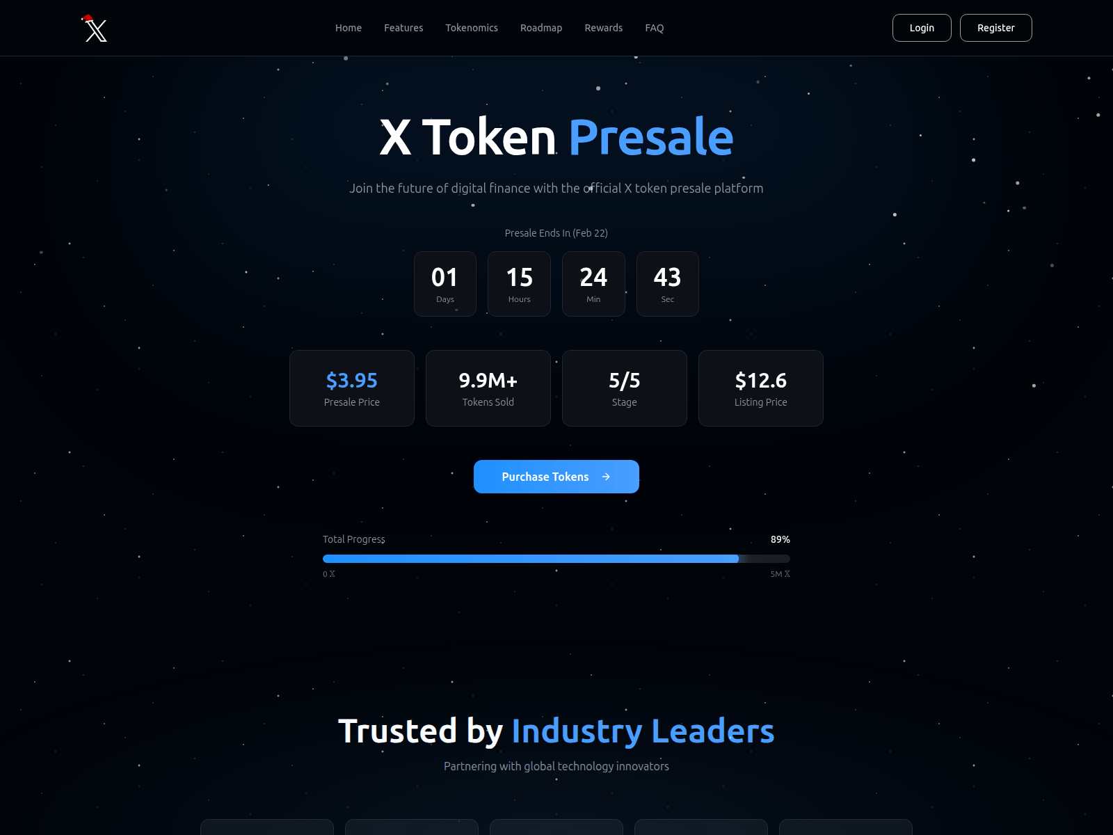 Screenshot of xtoken-invest.org