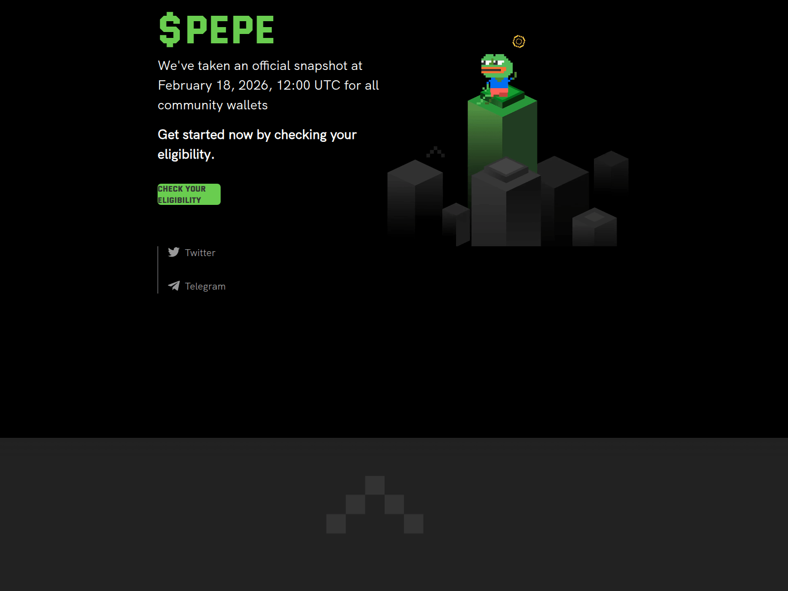 Screenshot of pepeontron.app