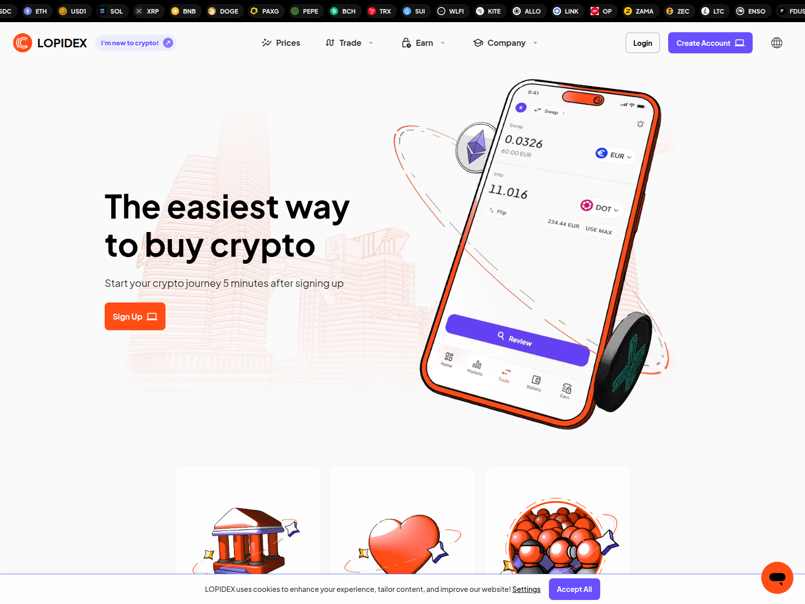 Screenshot of lopidex.com