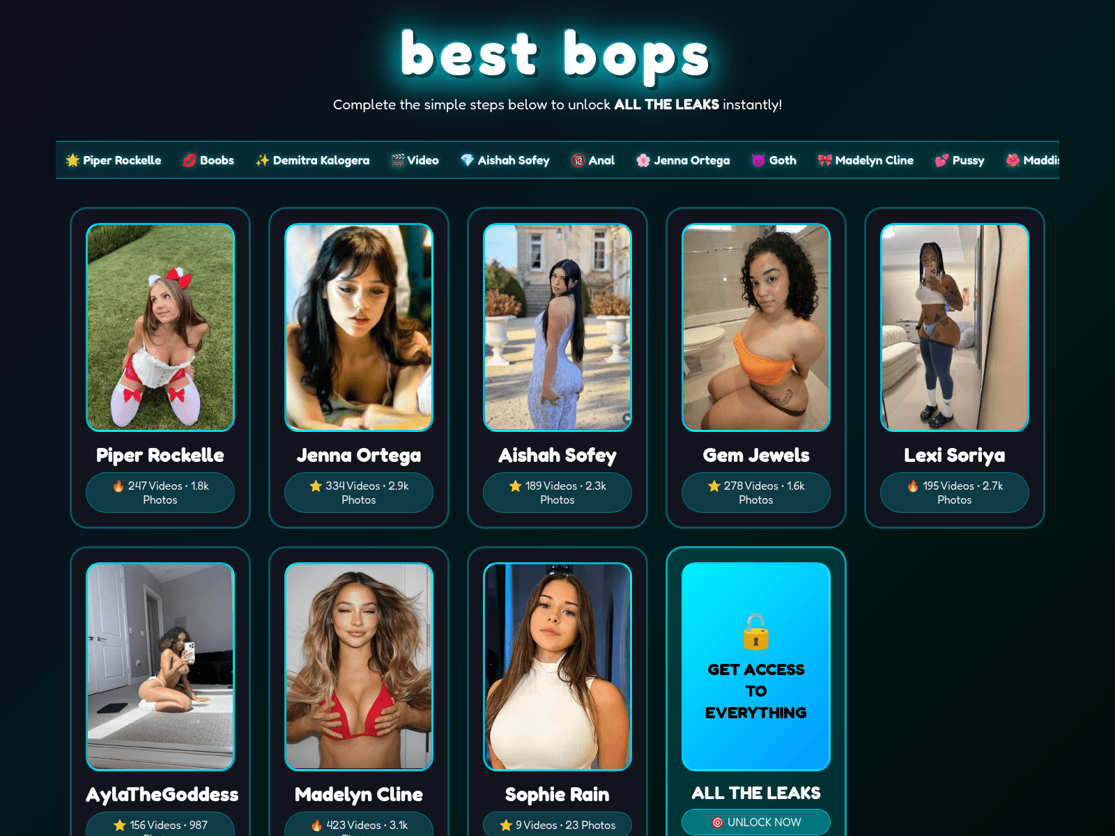 Screenshot of bestbops.net