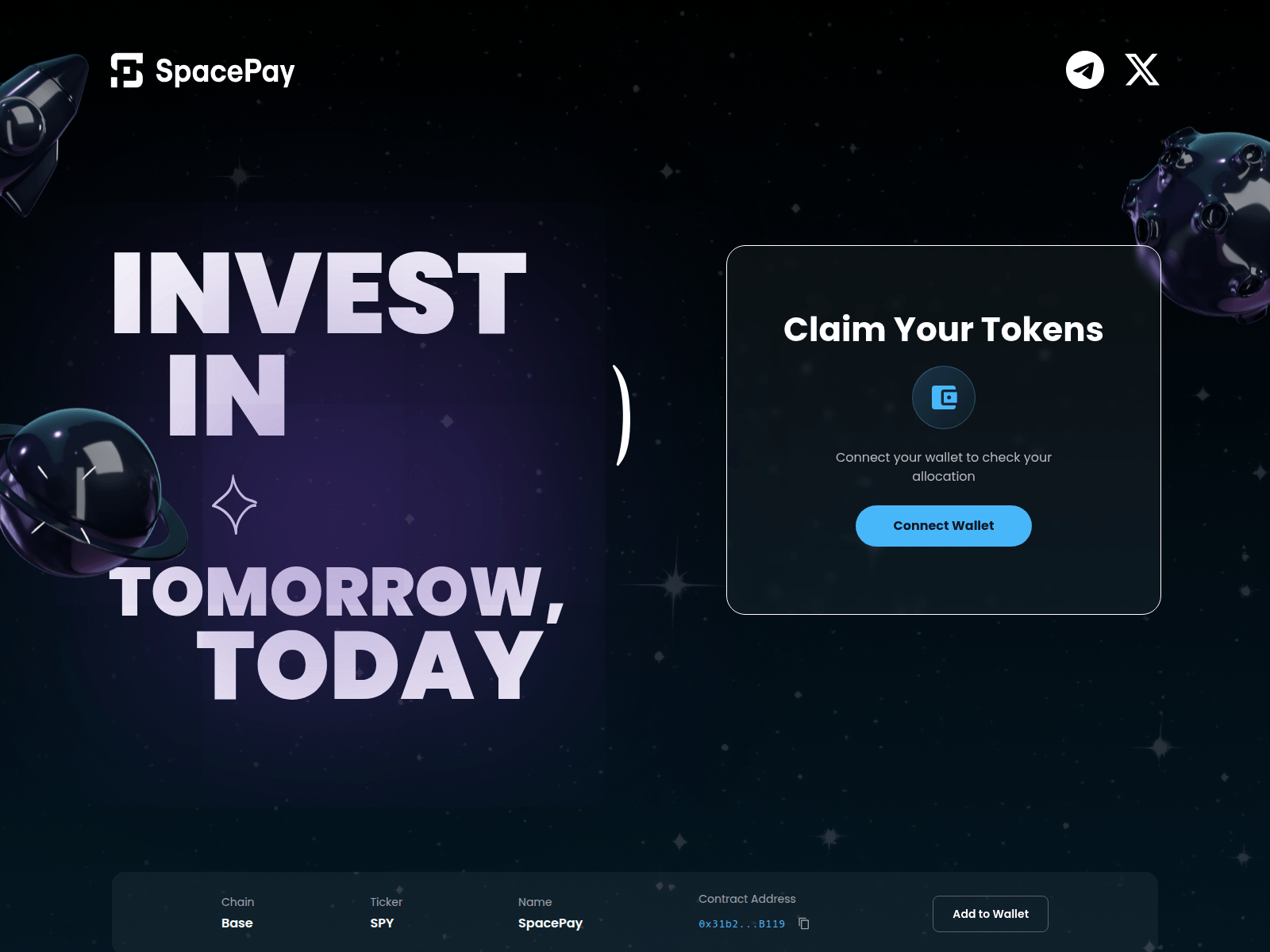 Screenshot of claim-spacepay.co.uk