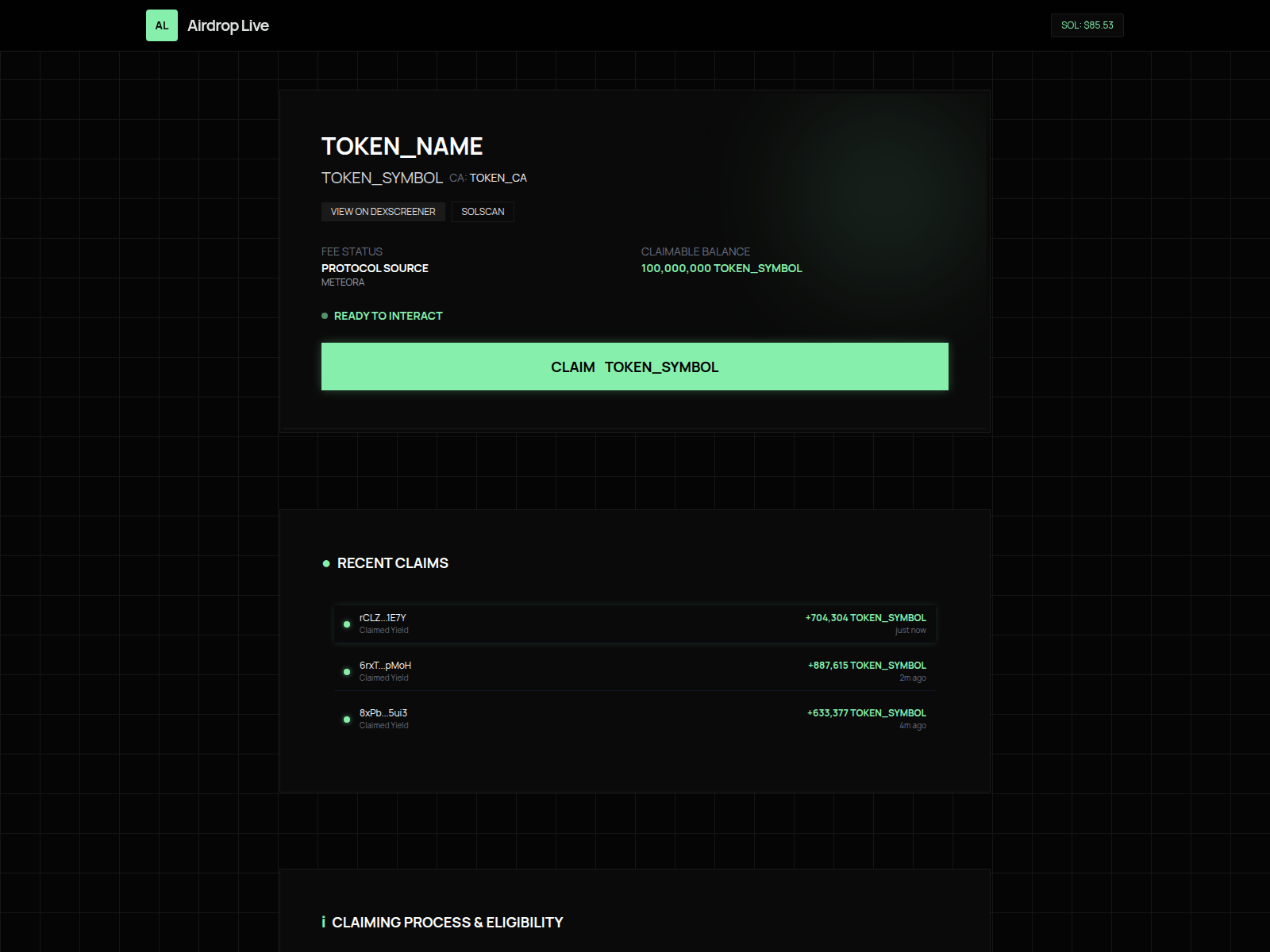 Screenshot of pumjp.fun