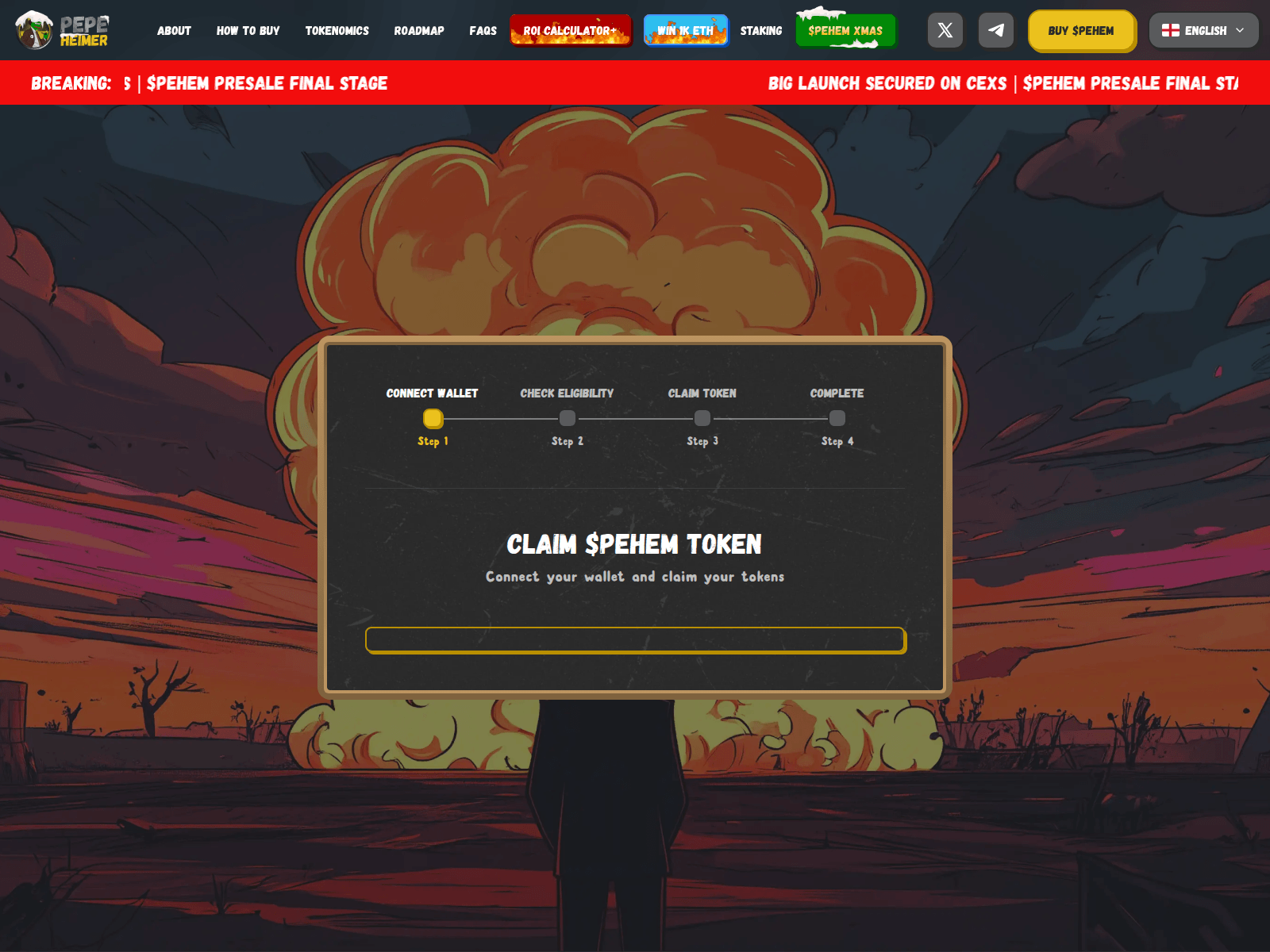 Screenshot of buy-pepeheimer.io