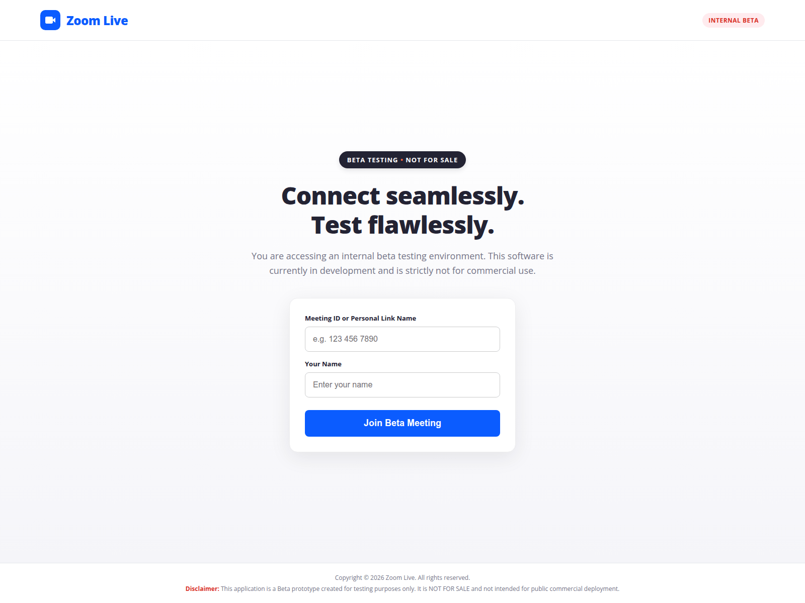 Screenshot of zoomslive.com
