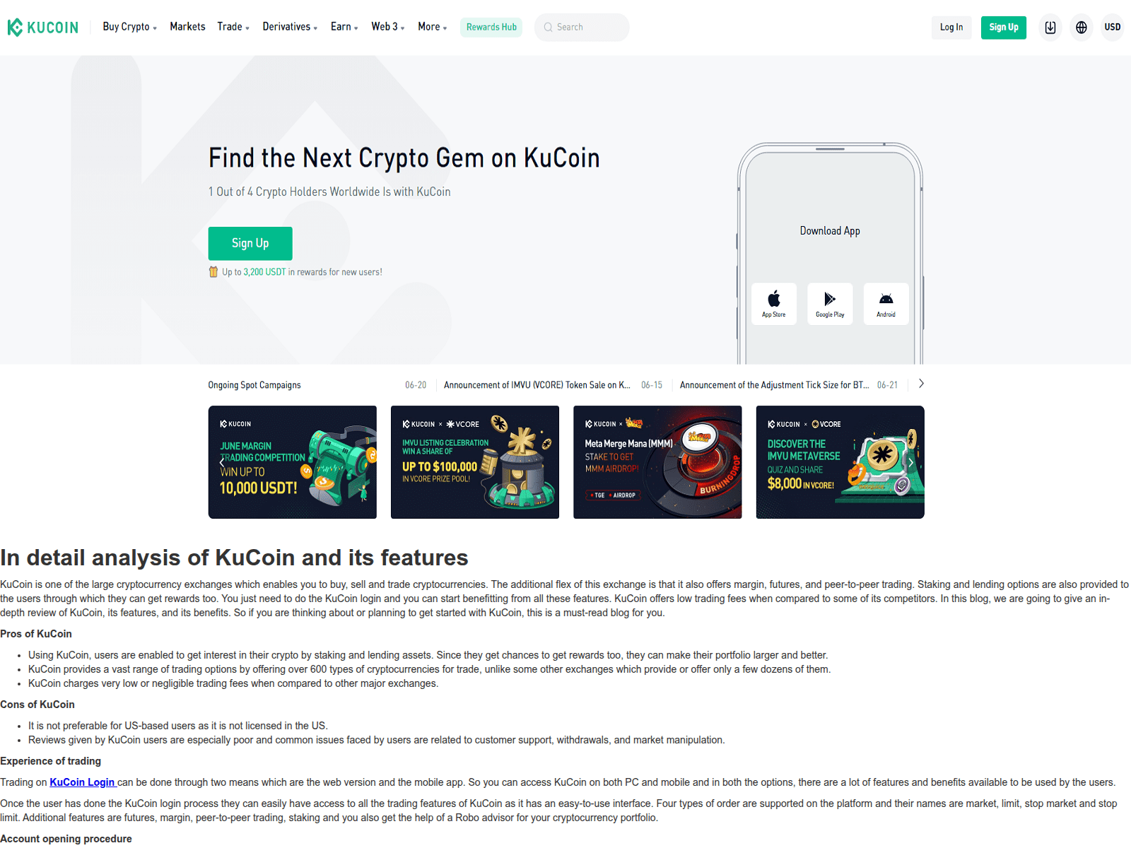 Screenshot of kuqcoienlogin.webflow.io