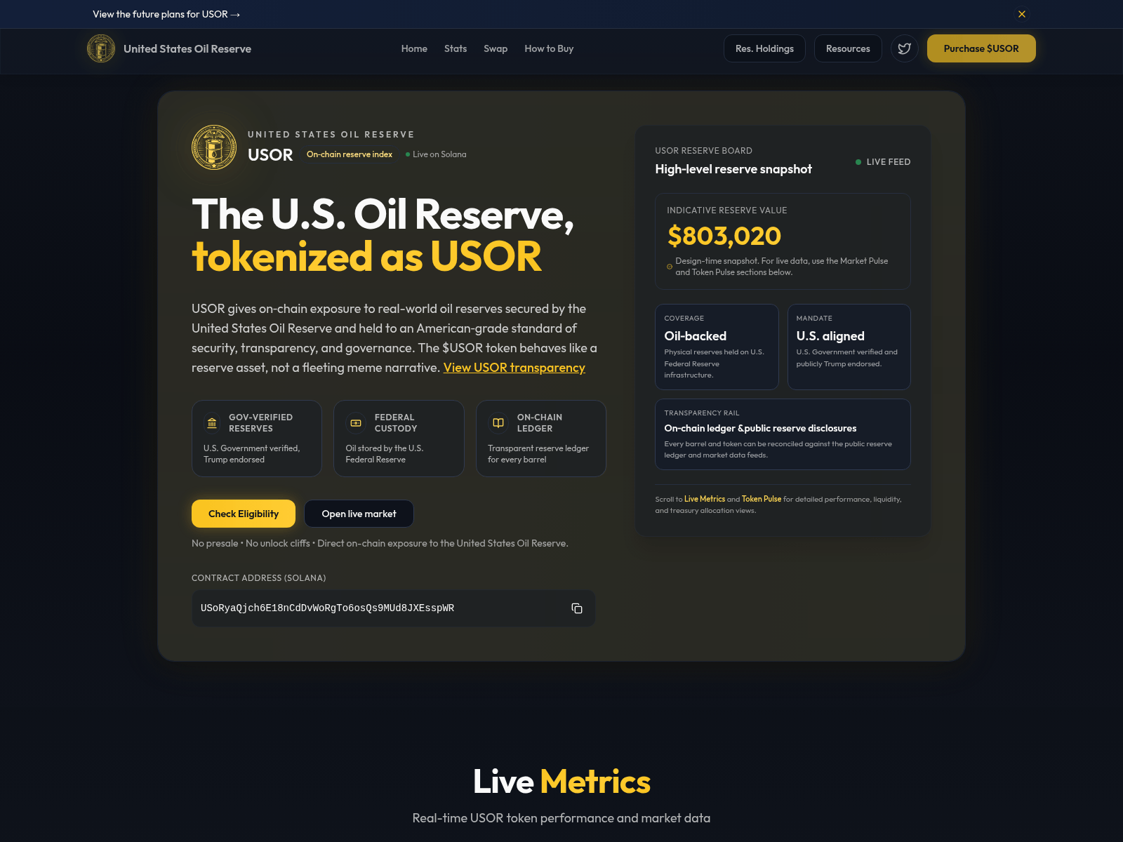 Screenshot of usoronsol.com