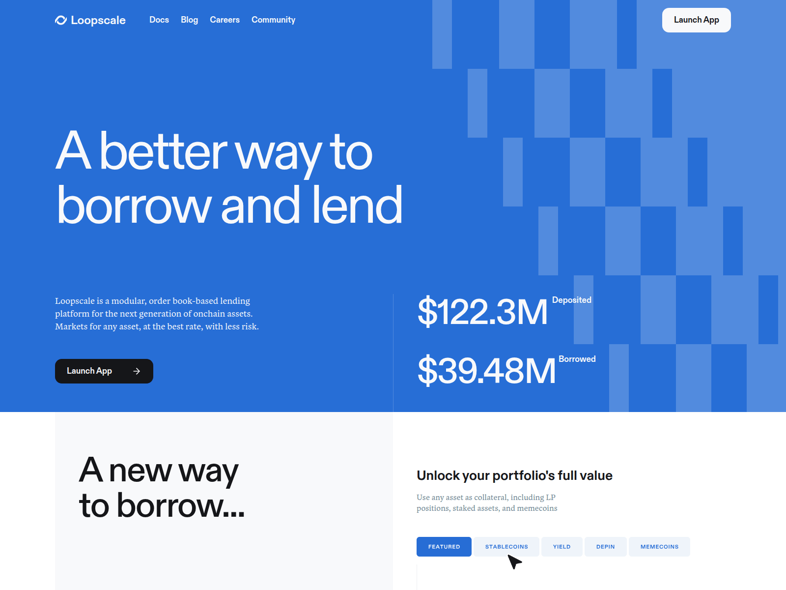 Screenshot of loopsccale.com