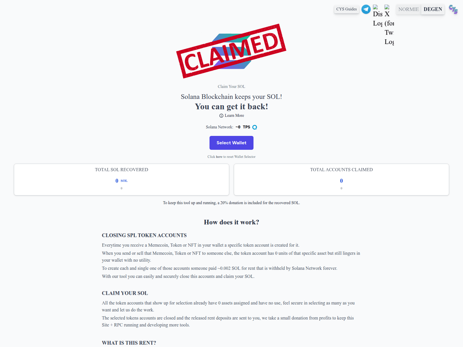 Screenshot of myloancapital.click