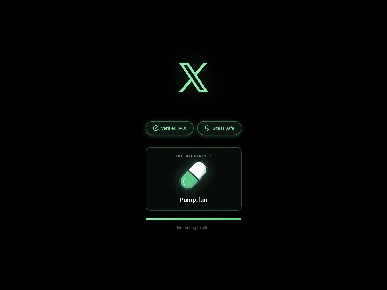 Screenshot of pump-back.fun