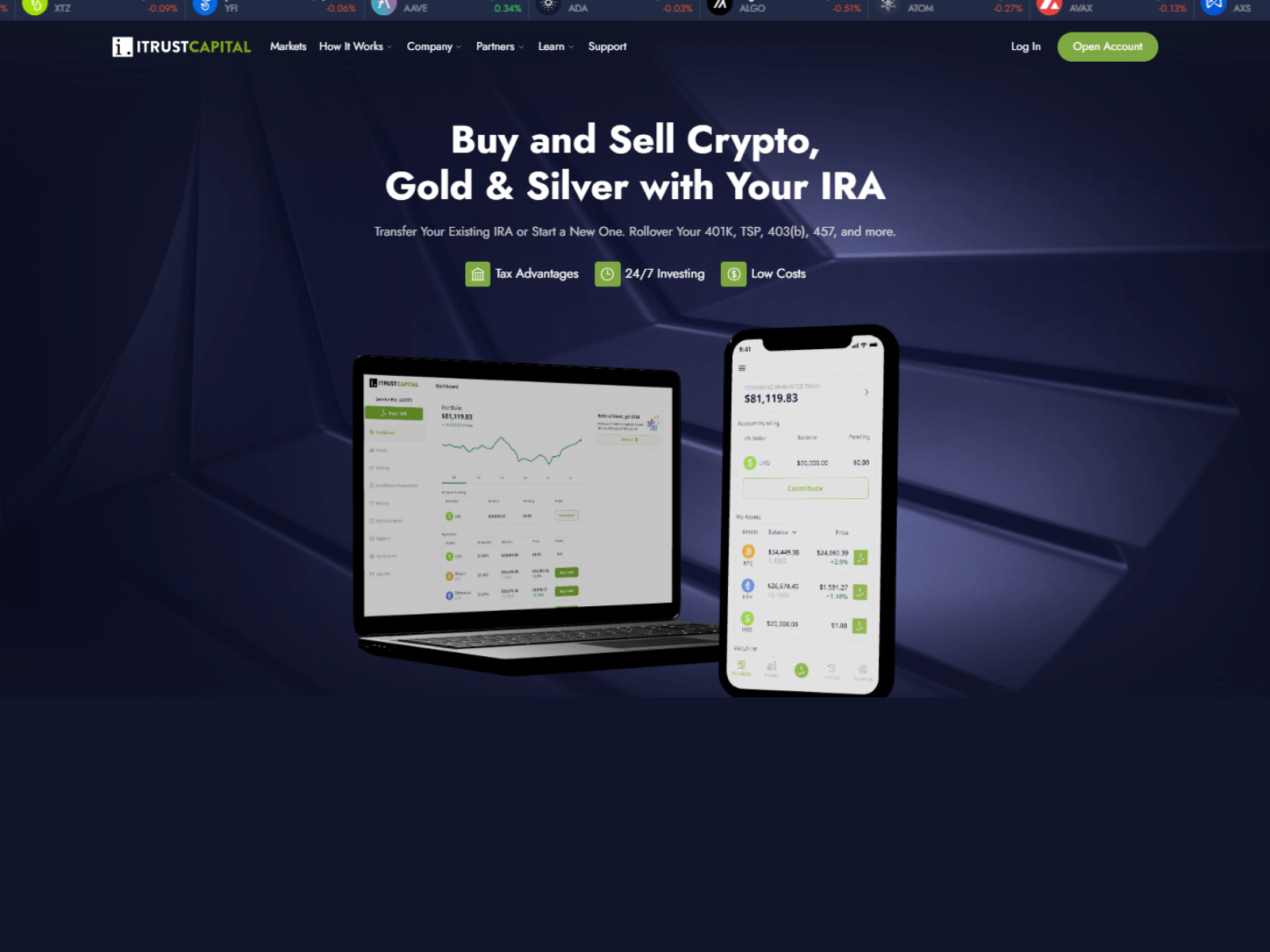 Screenshot of itrusstcpitvdllogin.webflow.io