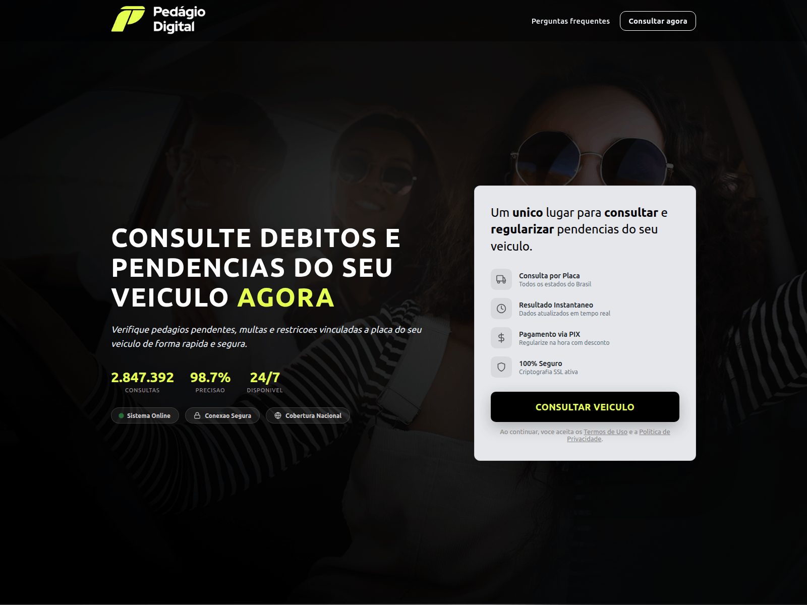 Screenshot of digitalvias.com.br