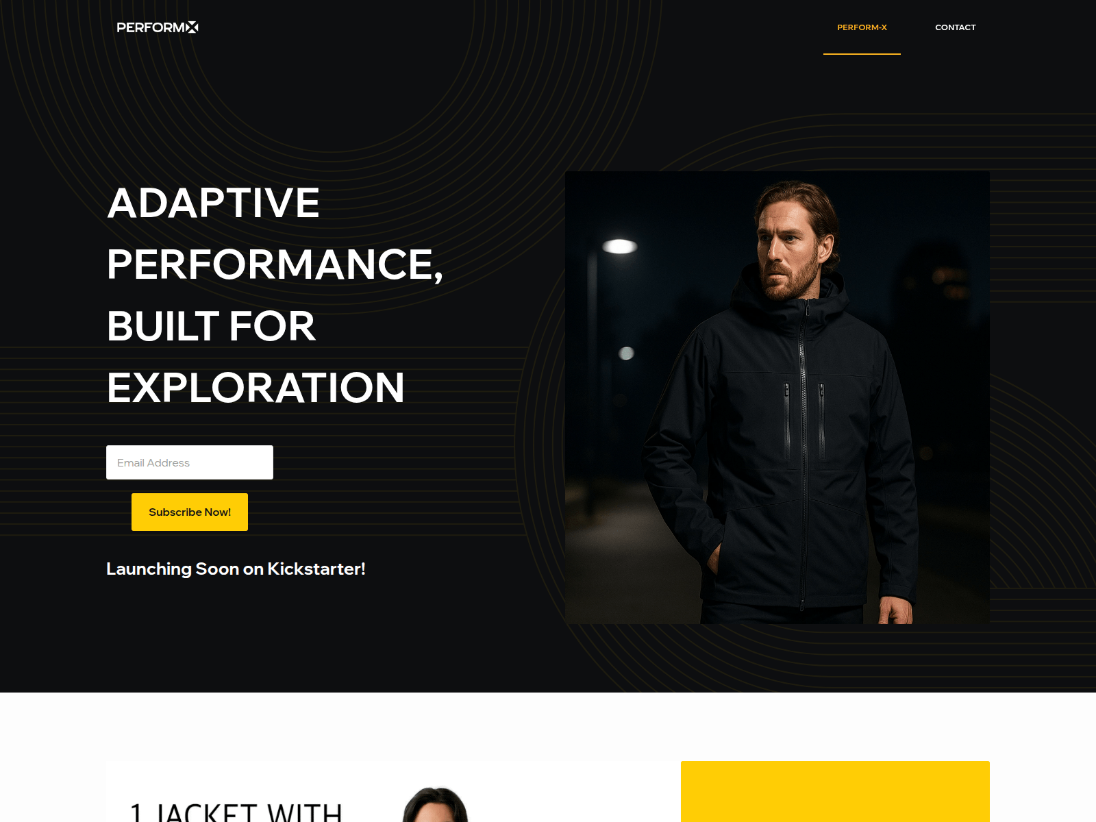Screenshot of perform-x.design