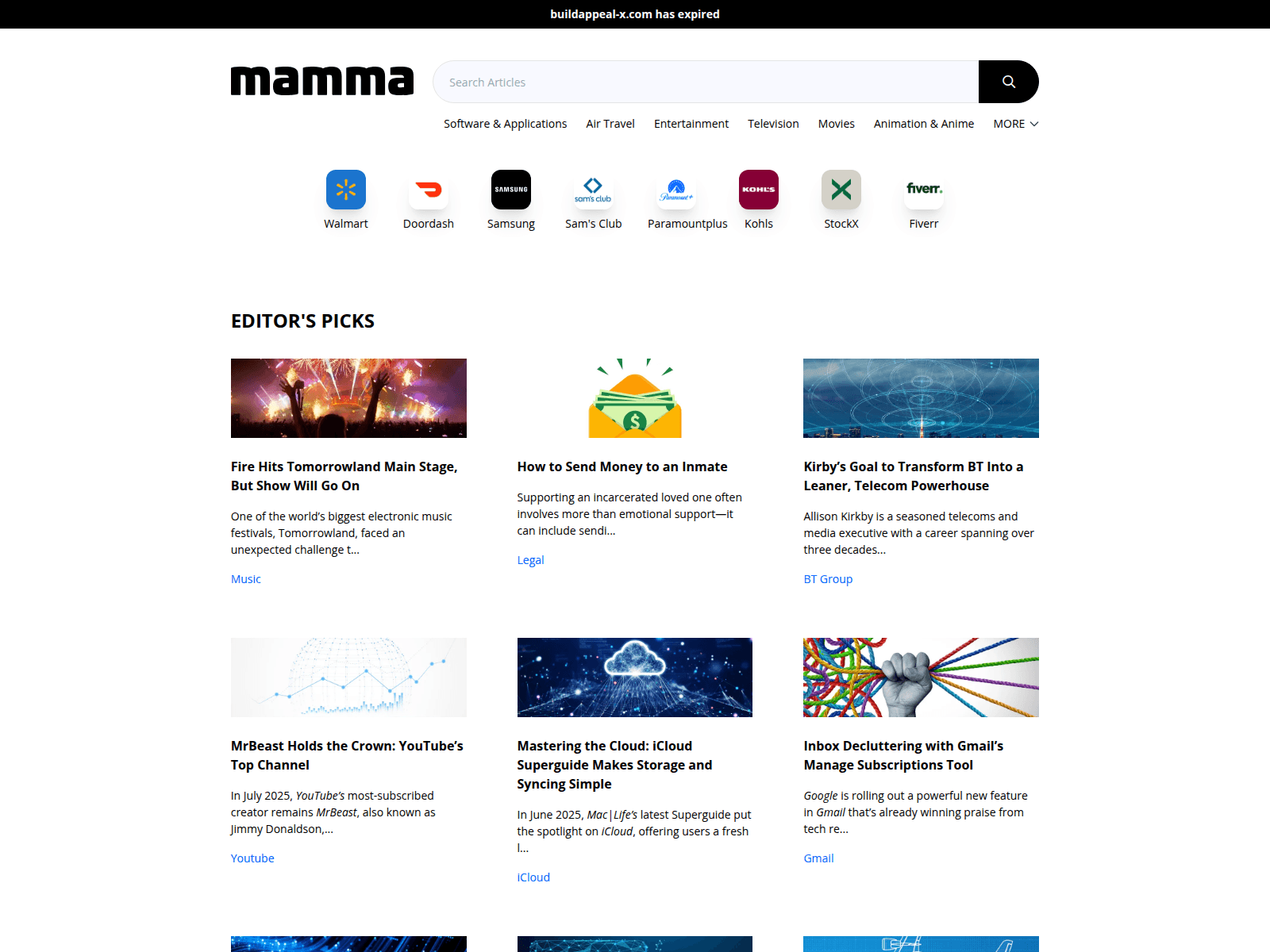Screenshot of buildappeal-x.com