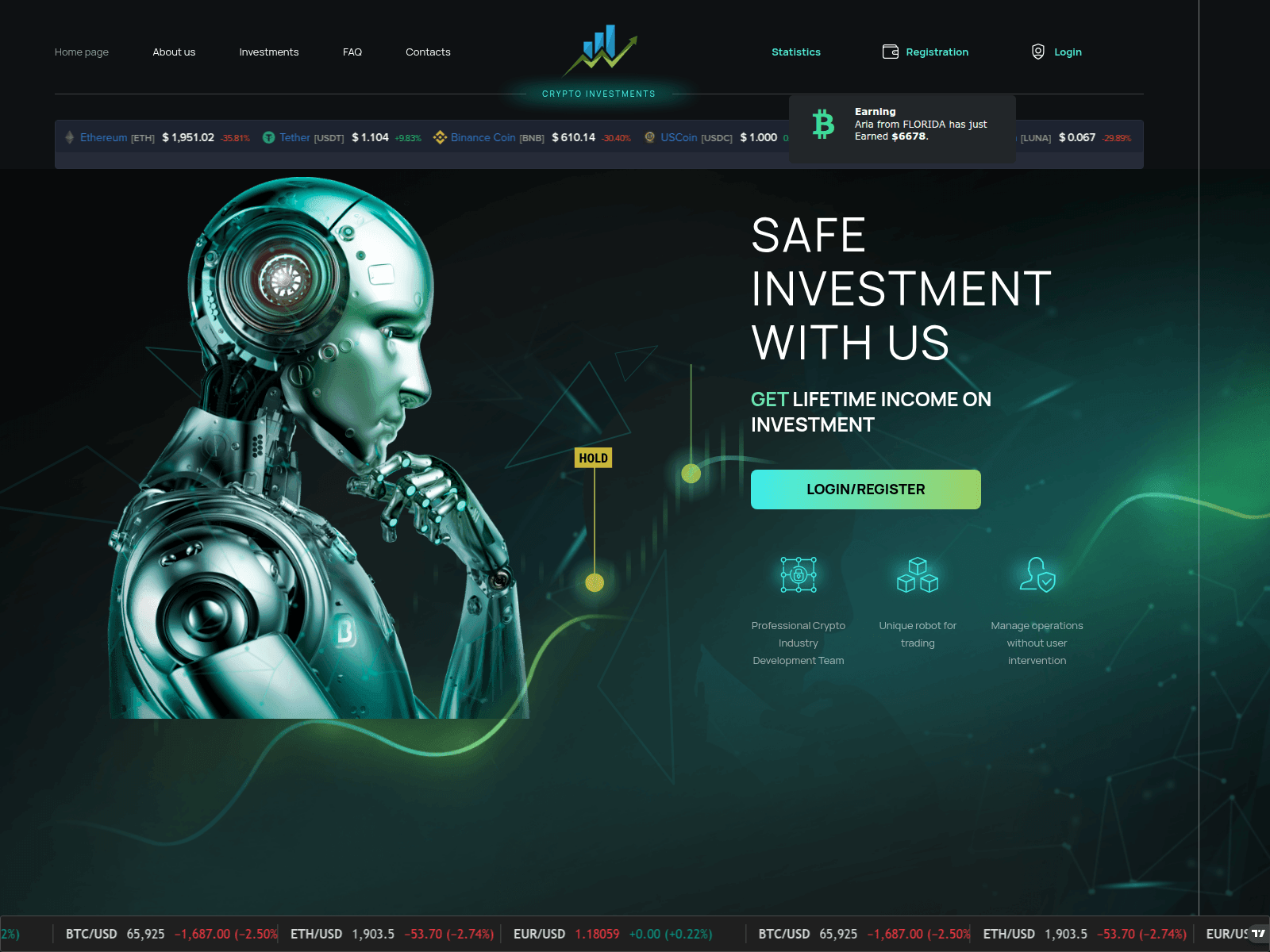Screenshot of financestrategytrade.com