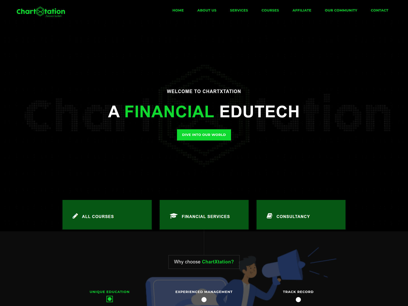 Screenshot of chartxtation.com