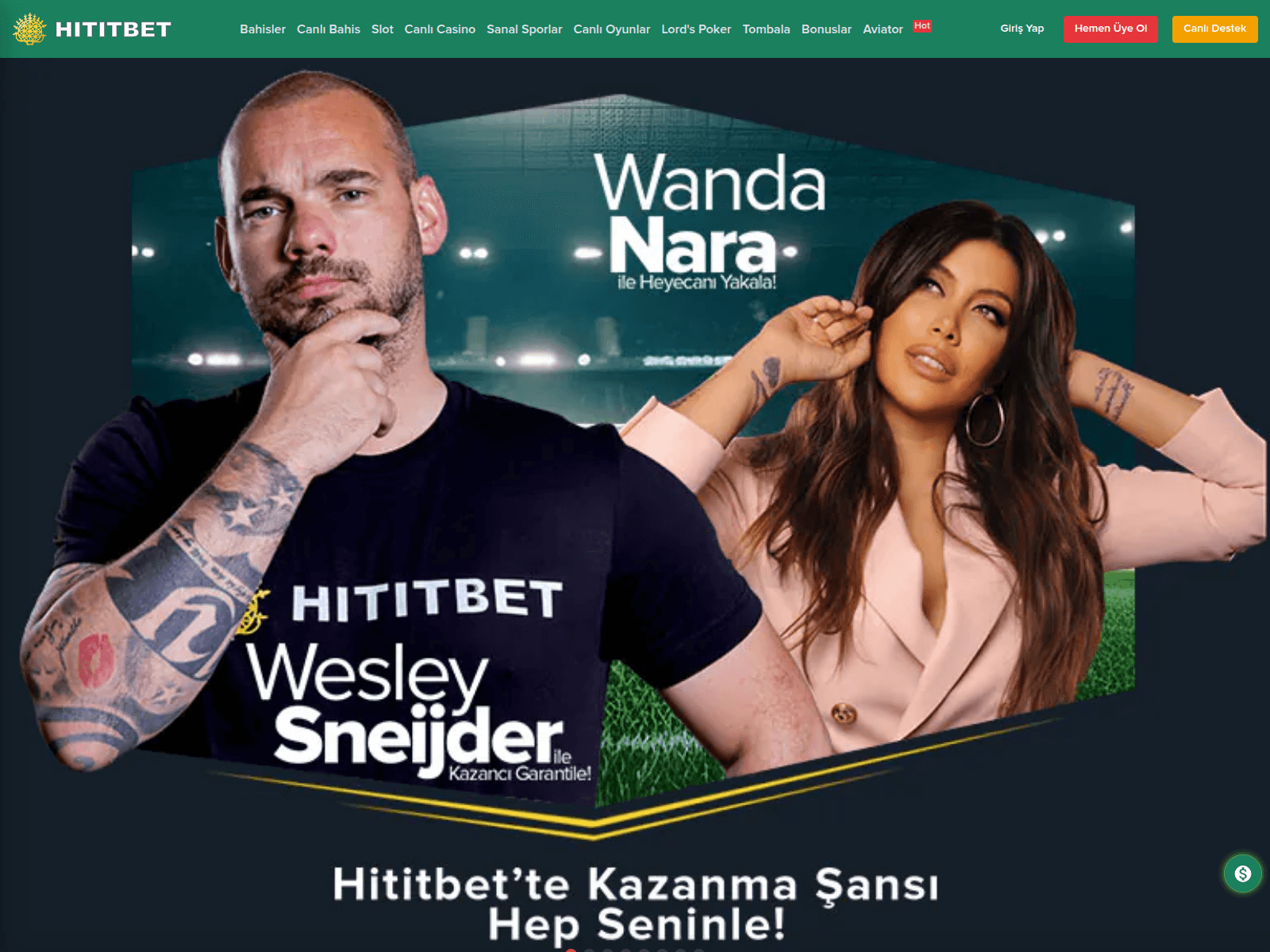 Screenshot of hititbet1221.com