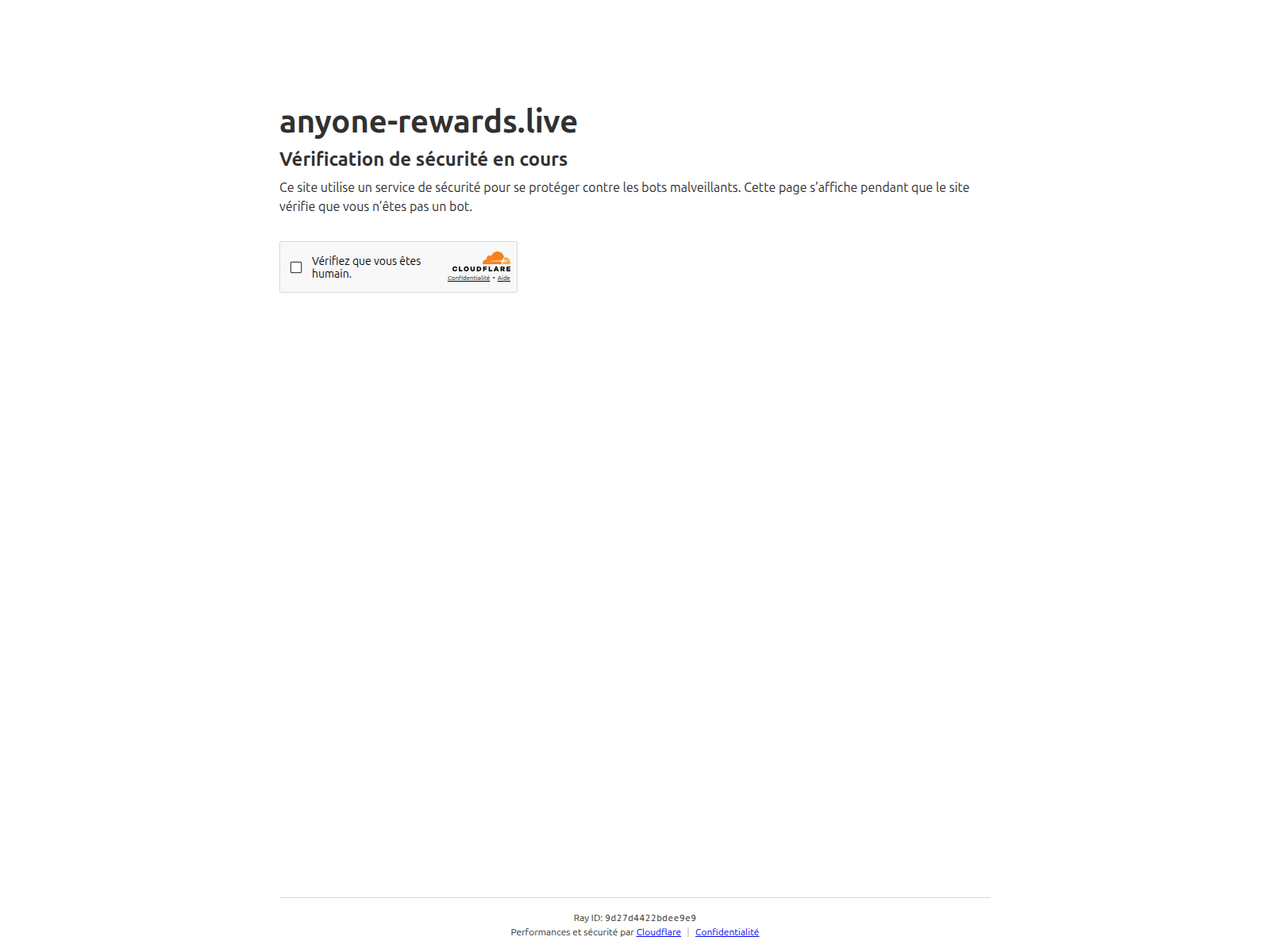 Screenshot of anyone-rewards.live