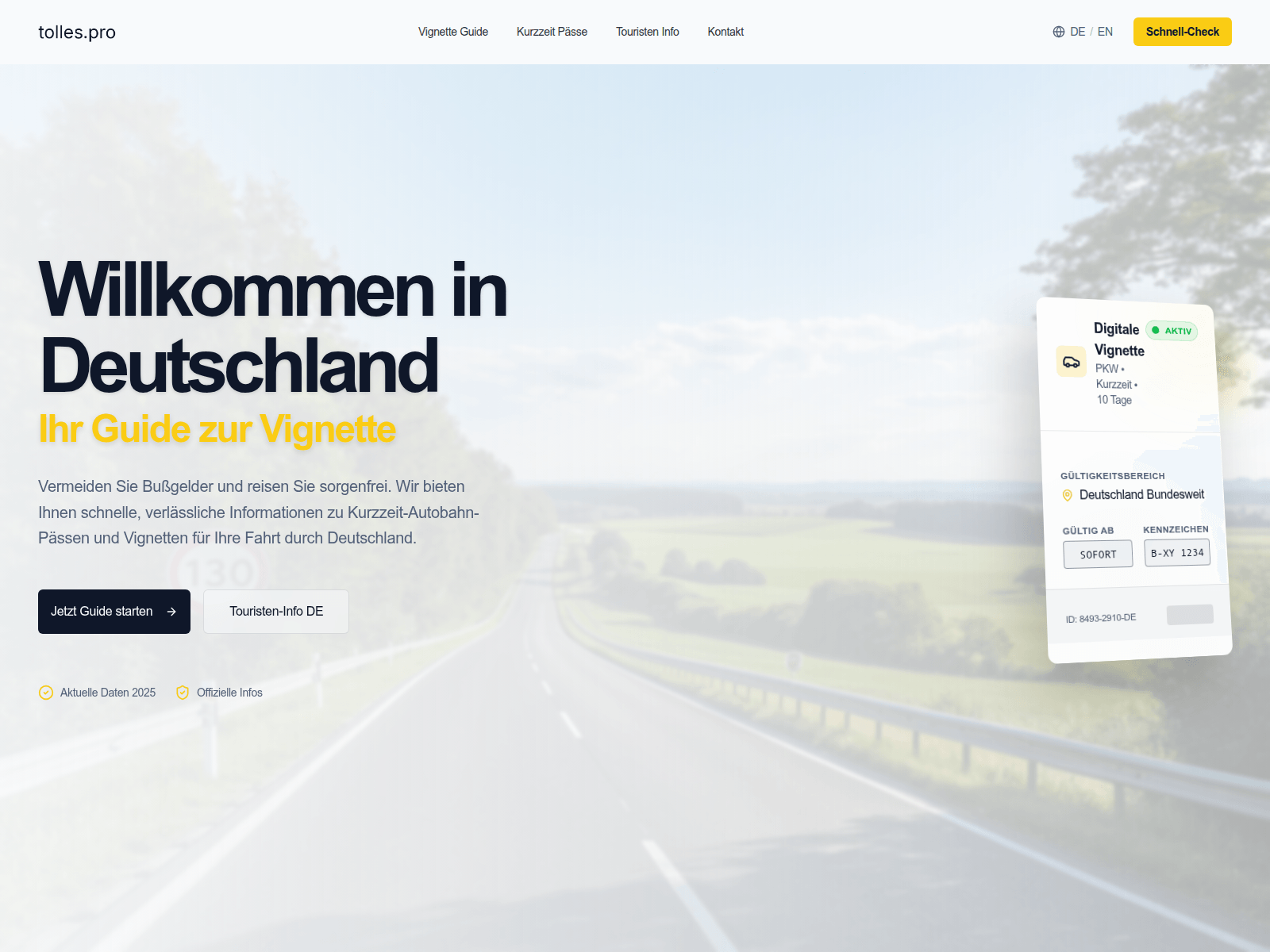 Screenshot of tolles.pro