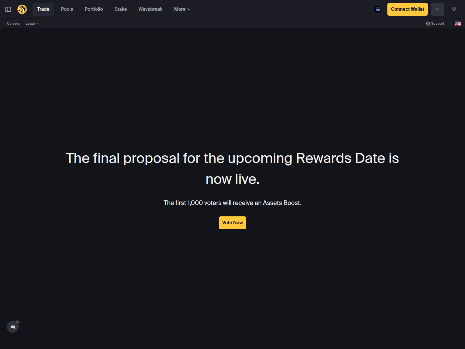 Screenshot of dashboard-orca.xyz