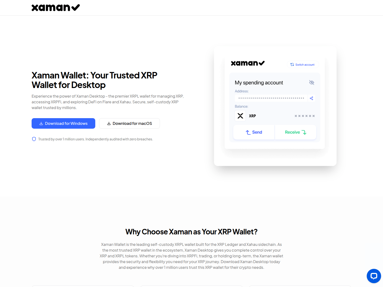 Screenshot of xamanpc.app