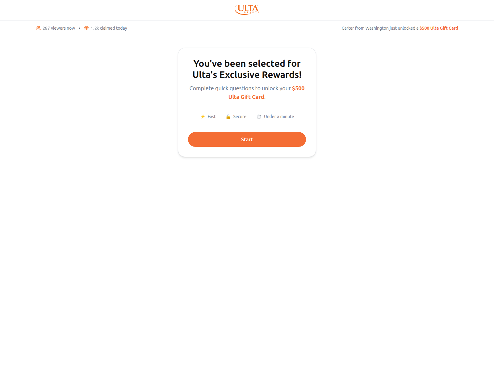 Screenshot of ulttester.com