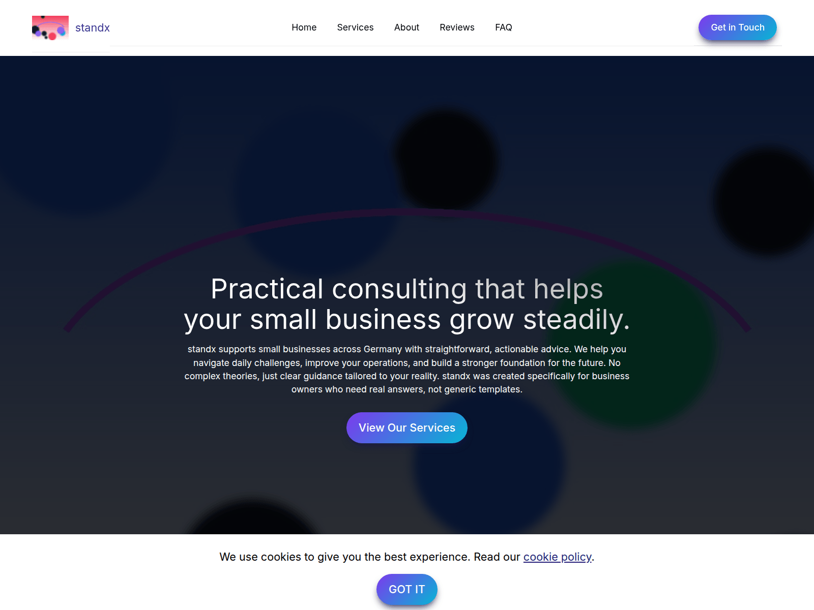 Screenshot of stadnx.xyz
