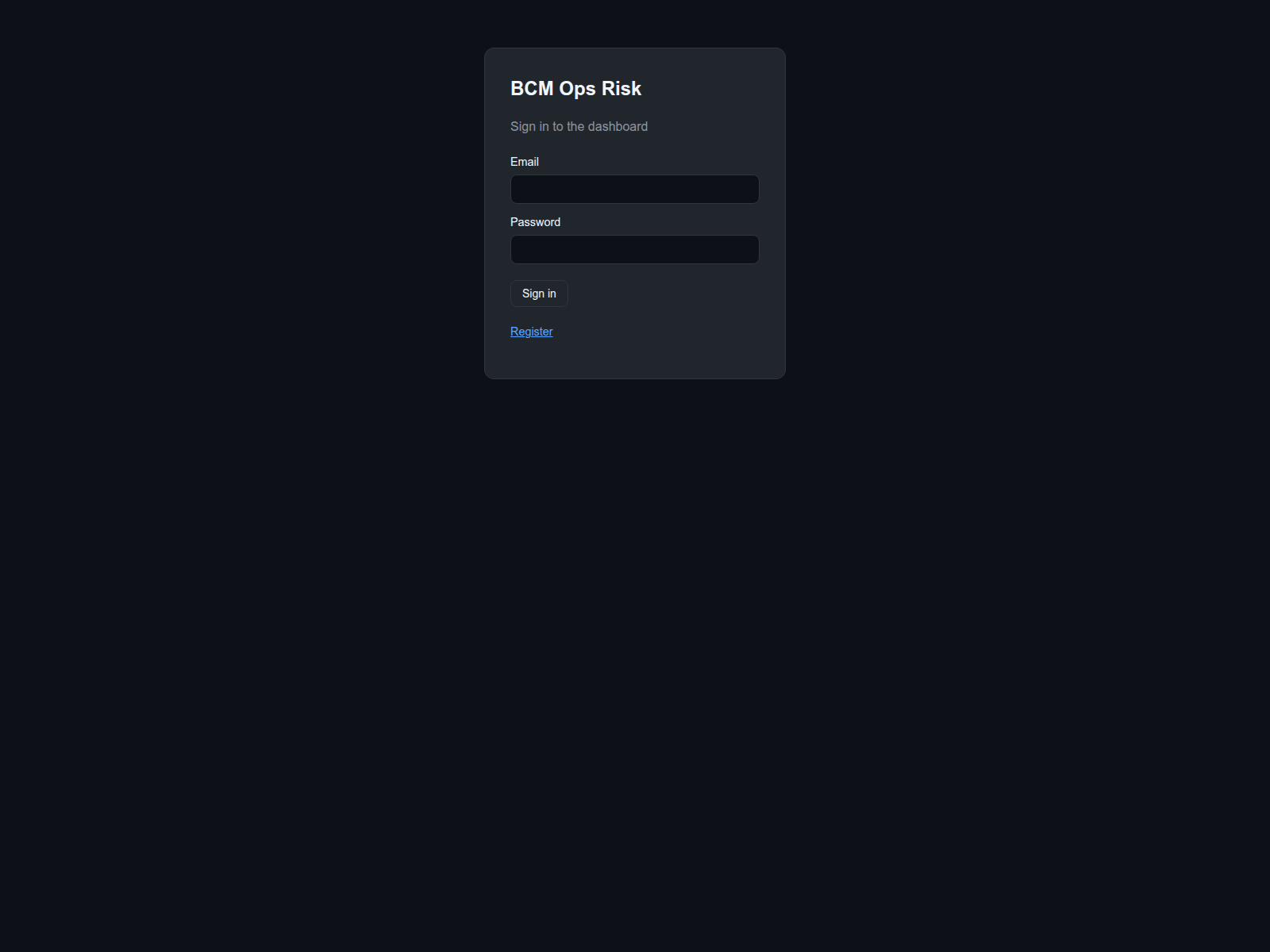 Screenshot of bcm-opr.tech