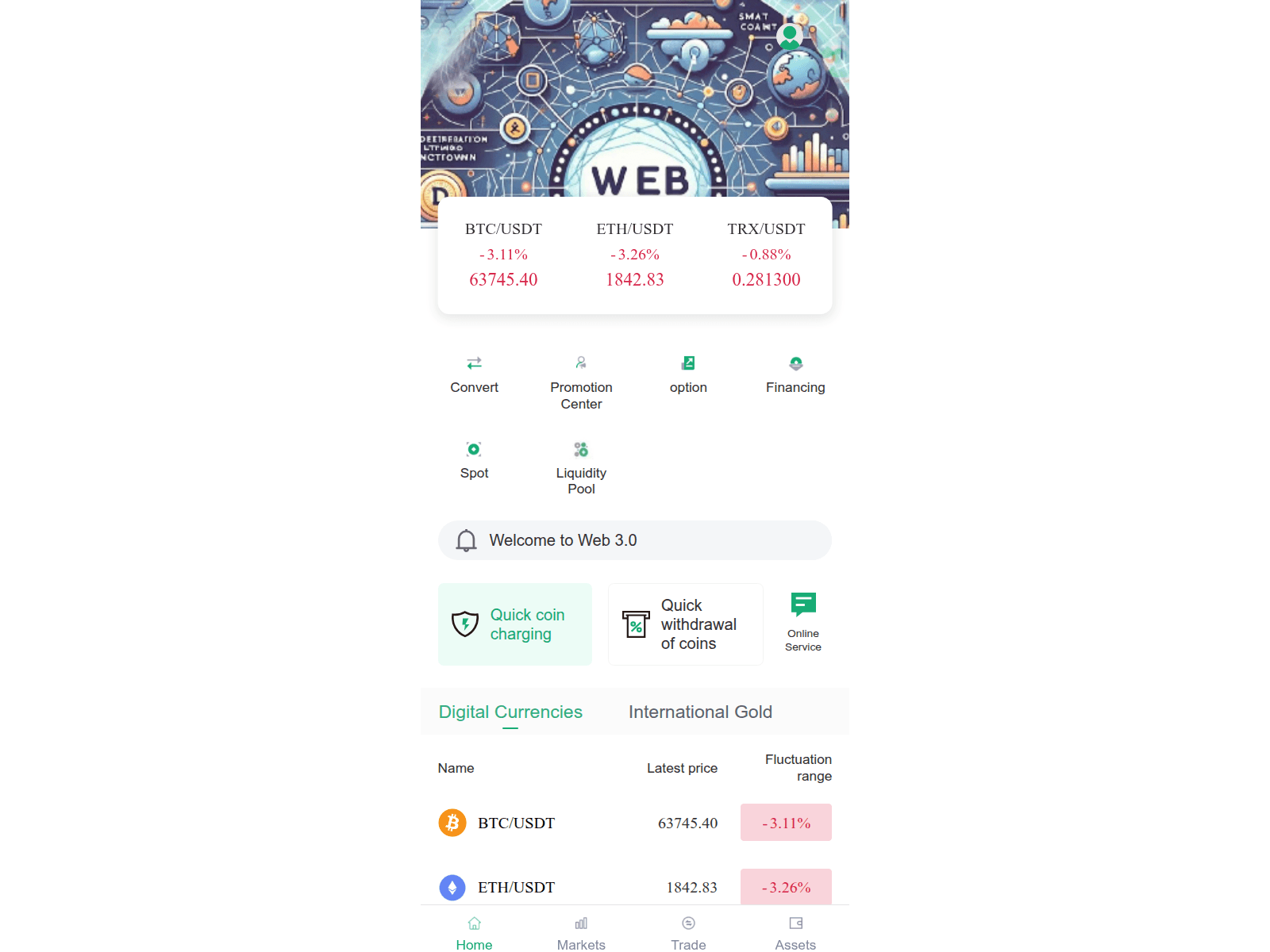 Screenshot of trust1.tweb3-coinex18.fun