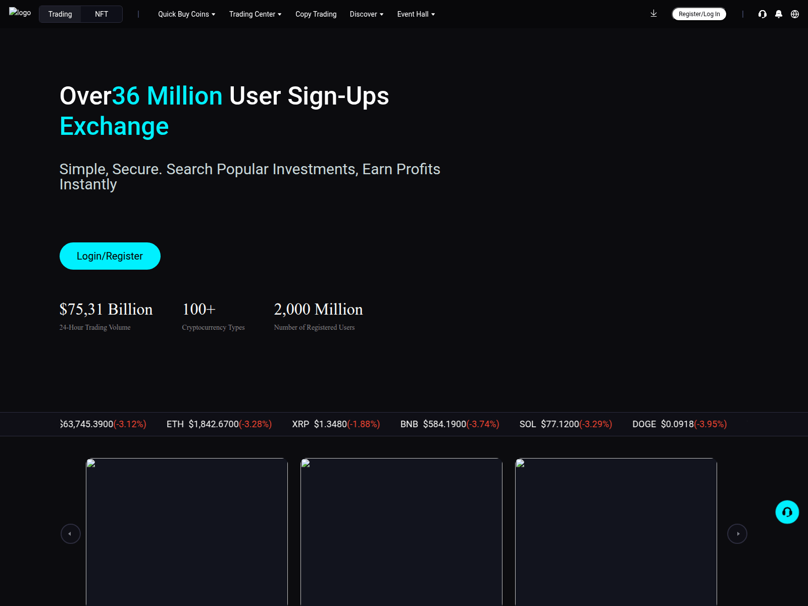 Screenshot of oncryptochains.com
