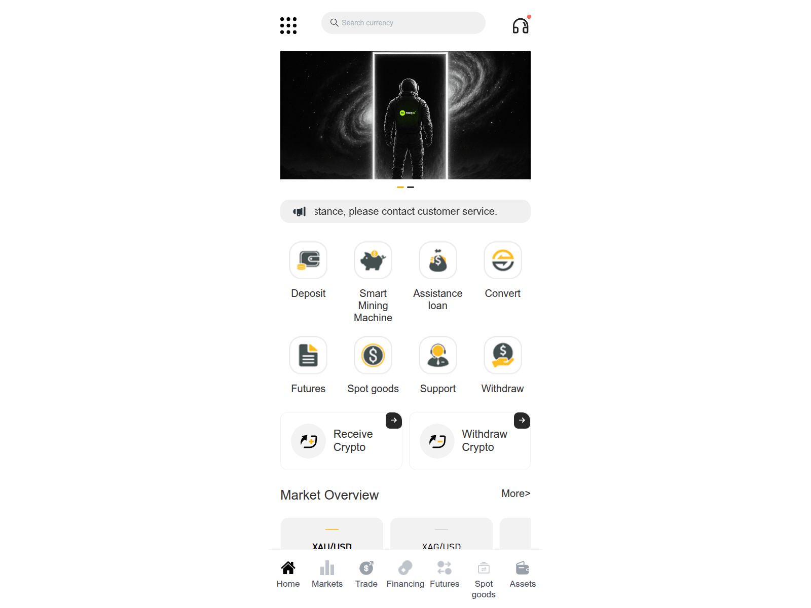 Screenshot of mexc.vin