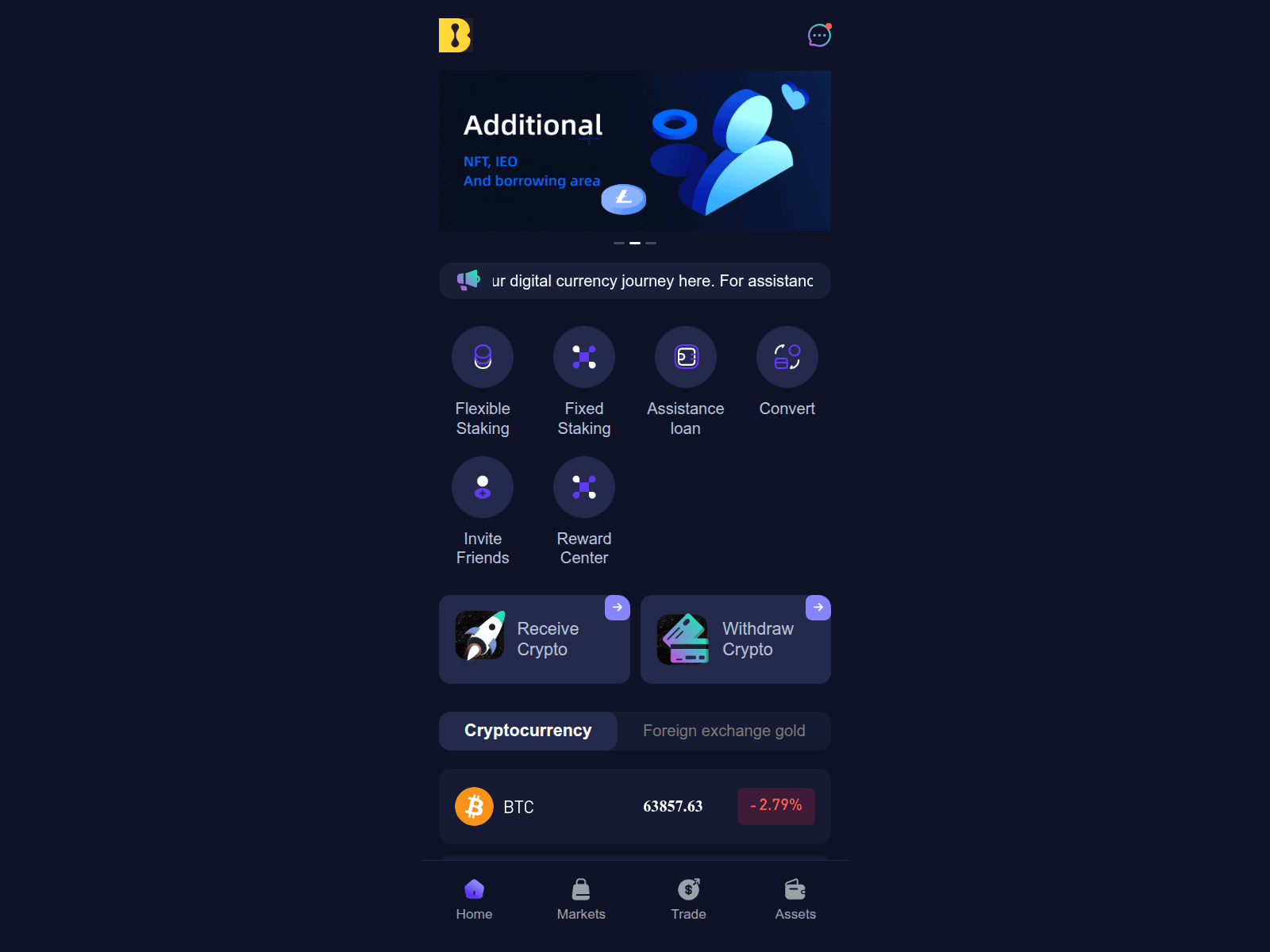 Screenshot of lbank.diet