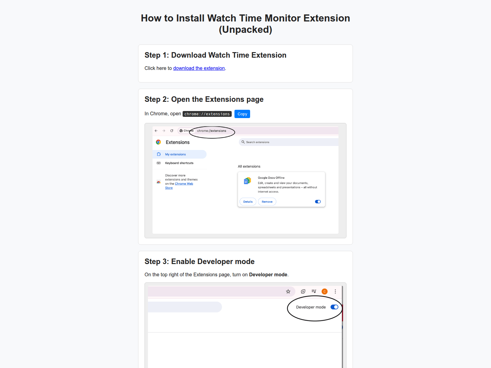 Screenshot of watchtimemonitor.com