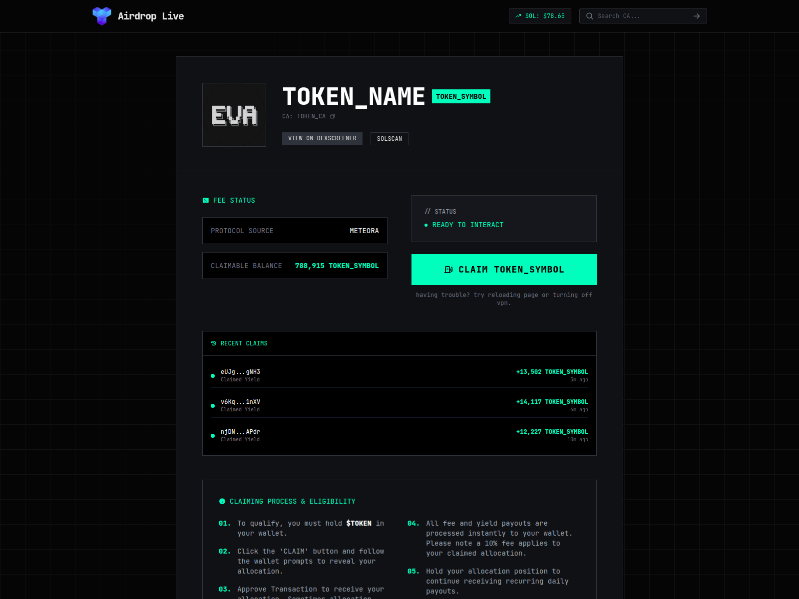 Screenshot of airdrop-online.fun