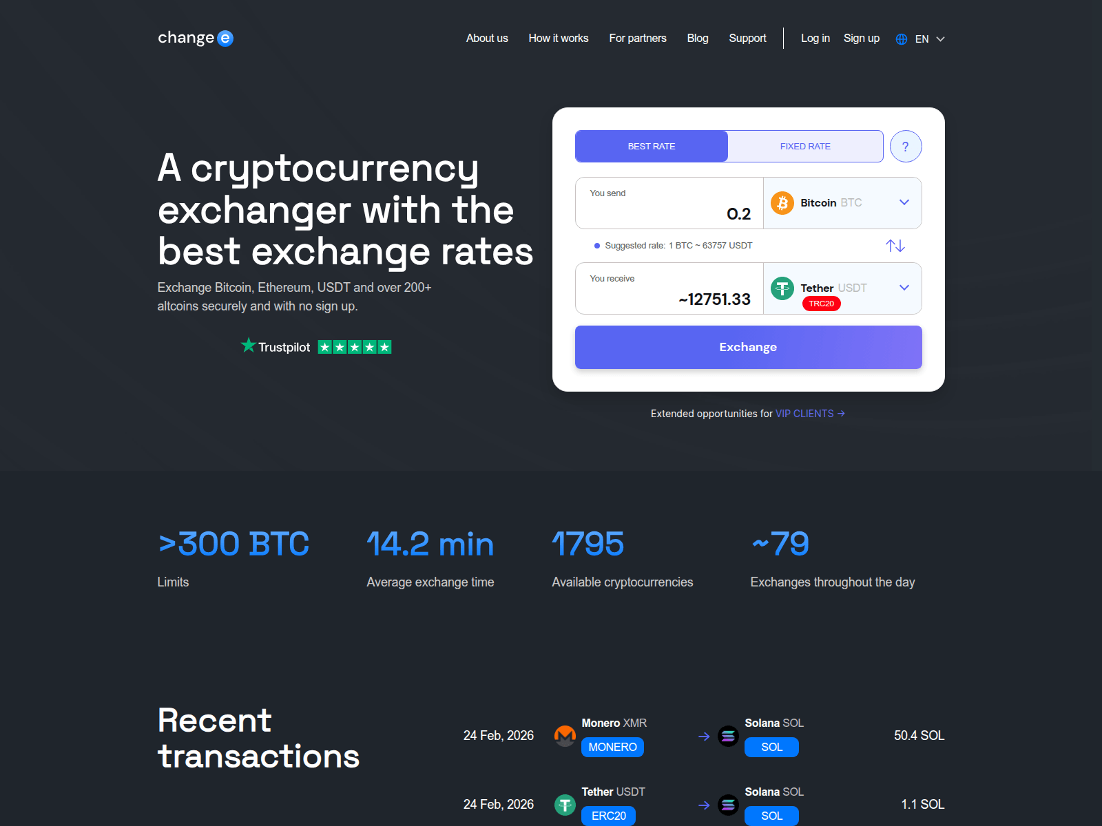 Screenshot of chahgee.com