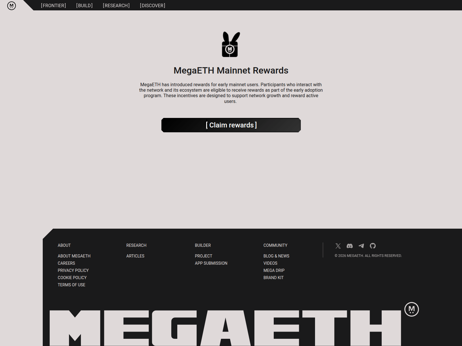 Screenshot of tge-megaeth.xyz