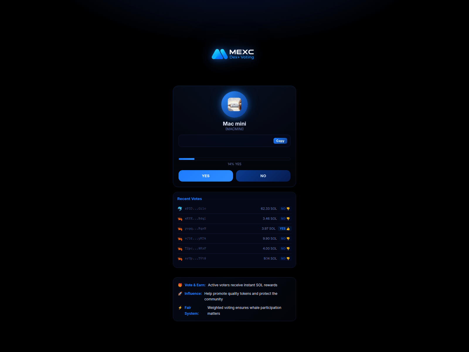 Screenshot of list-mexc.com
