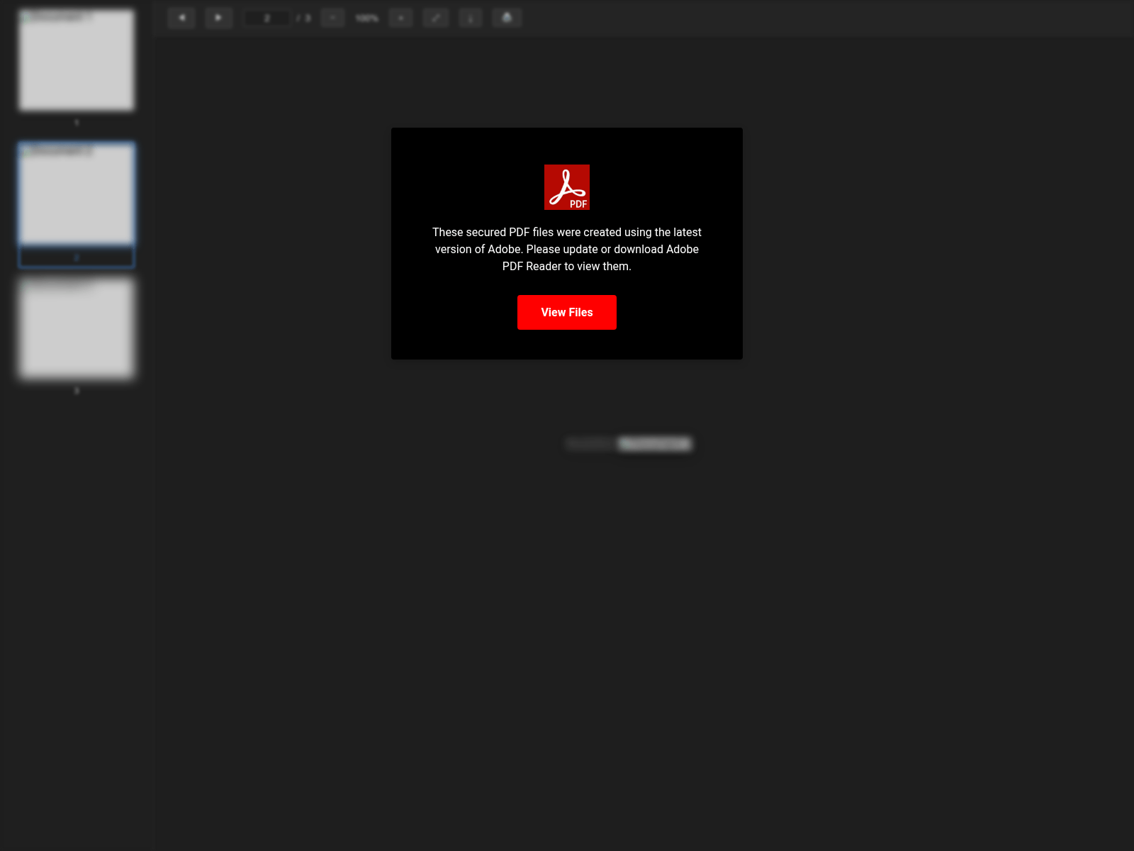 Screenshot of adobefilesopener.org