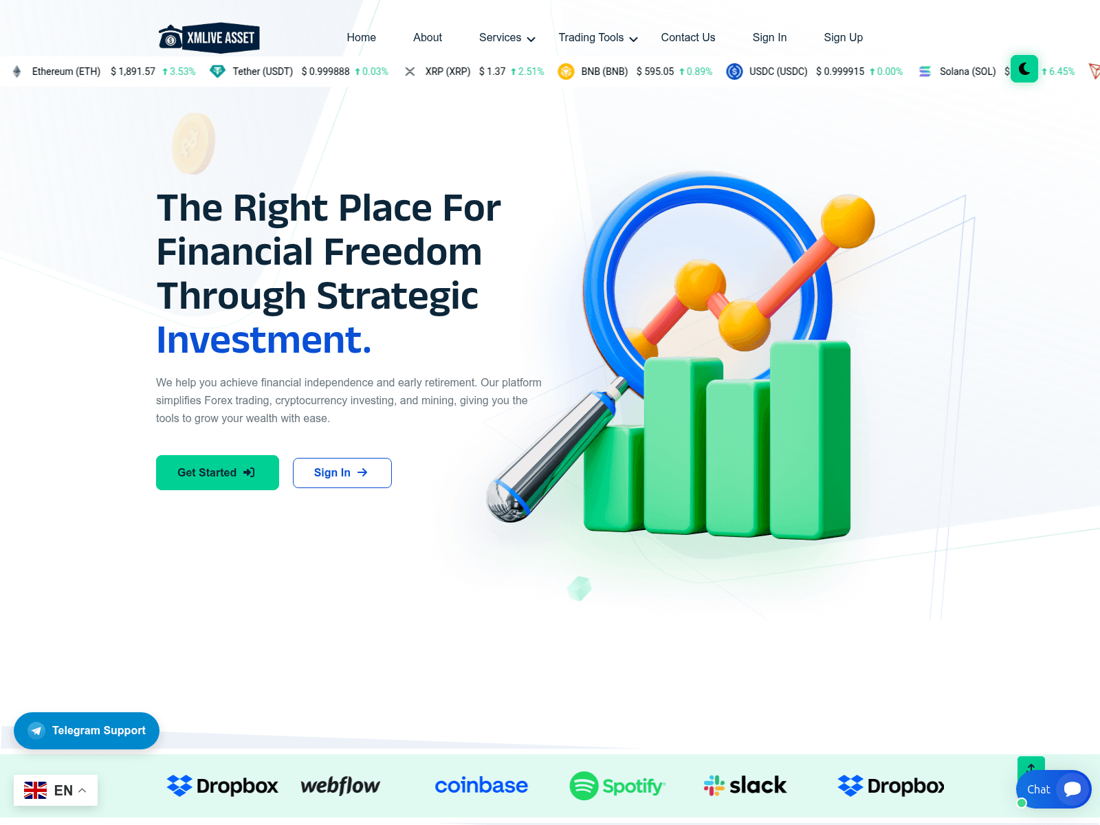 Screenshot of xmliveasset.live