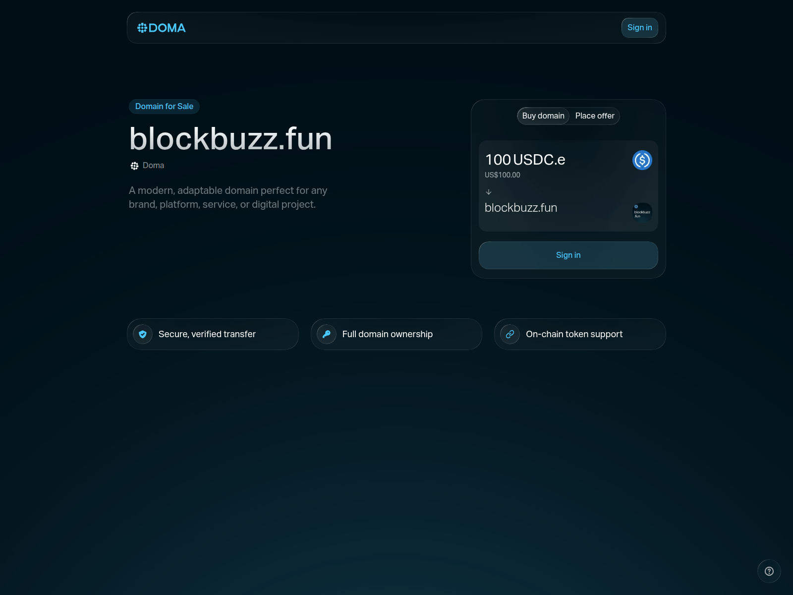 Screenshot of blockbuzz.fun