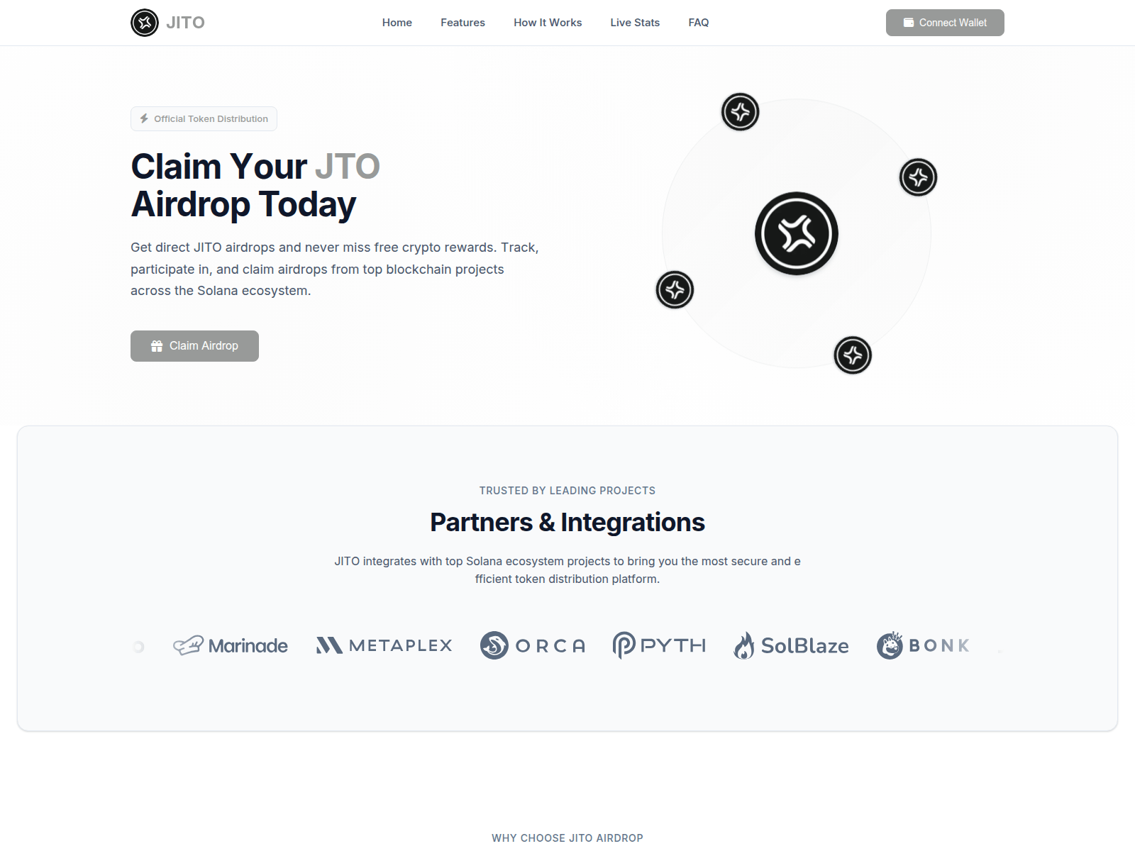Screenshot of jtocoin.run