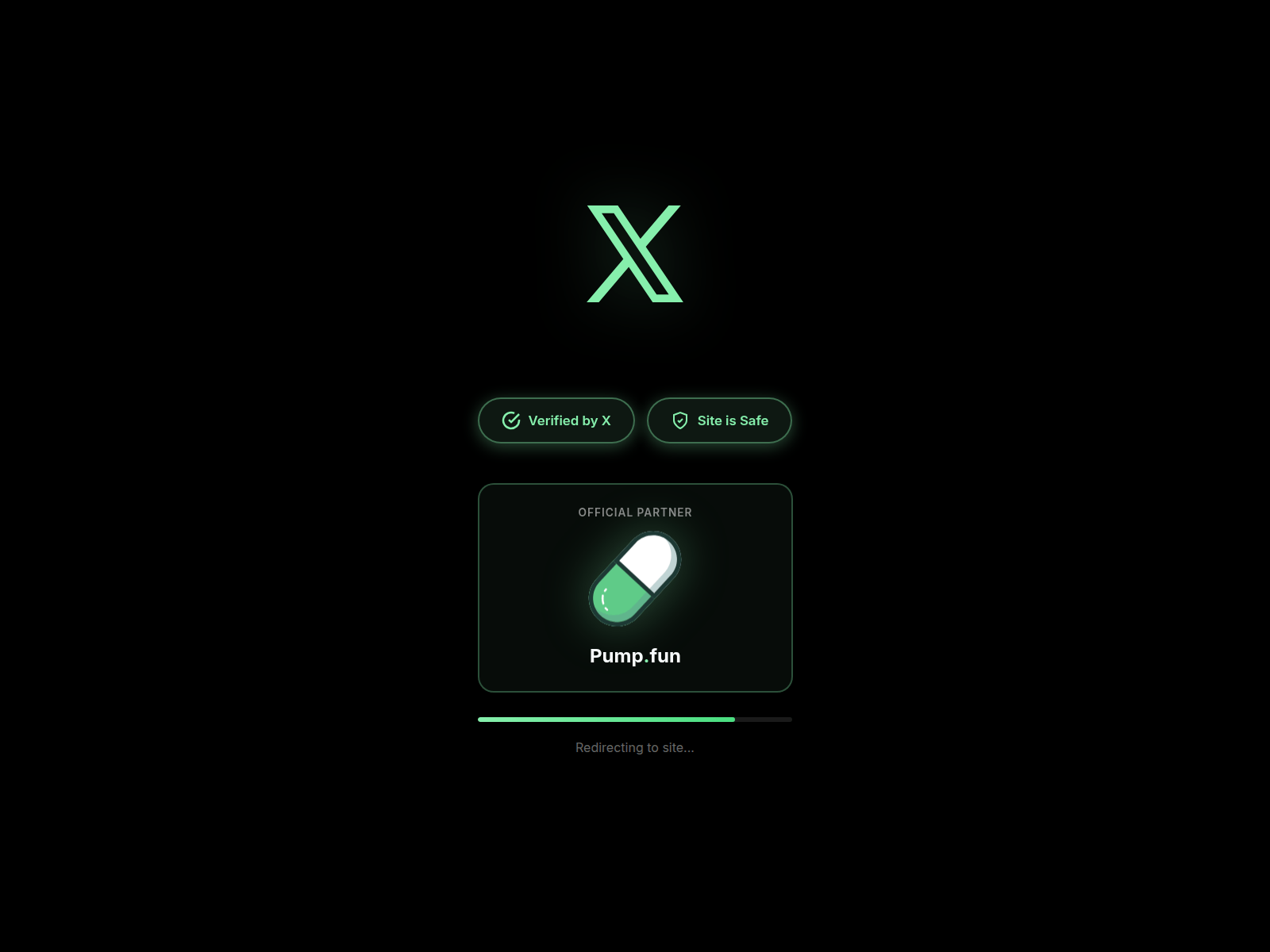 Screenshot of cashbacks-pump.fun
