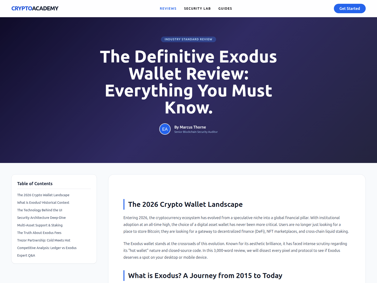 Screenshot of exodas.gb.net